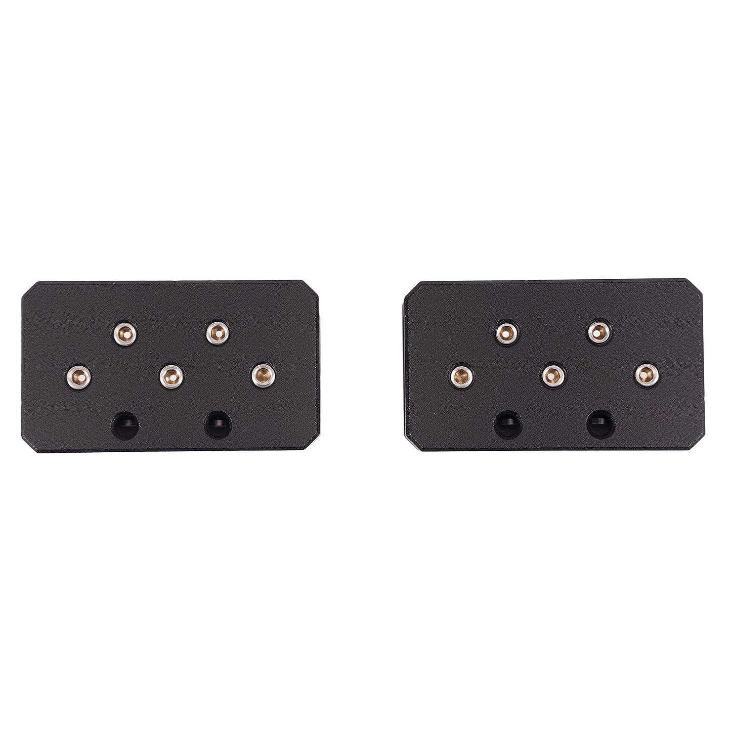 Universal Hood Ditch Light Brackets For Trucks Jeeps SUV LED Light Bar Mount M8