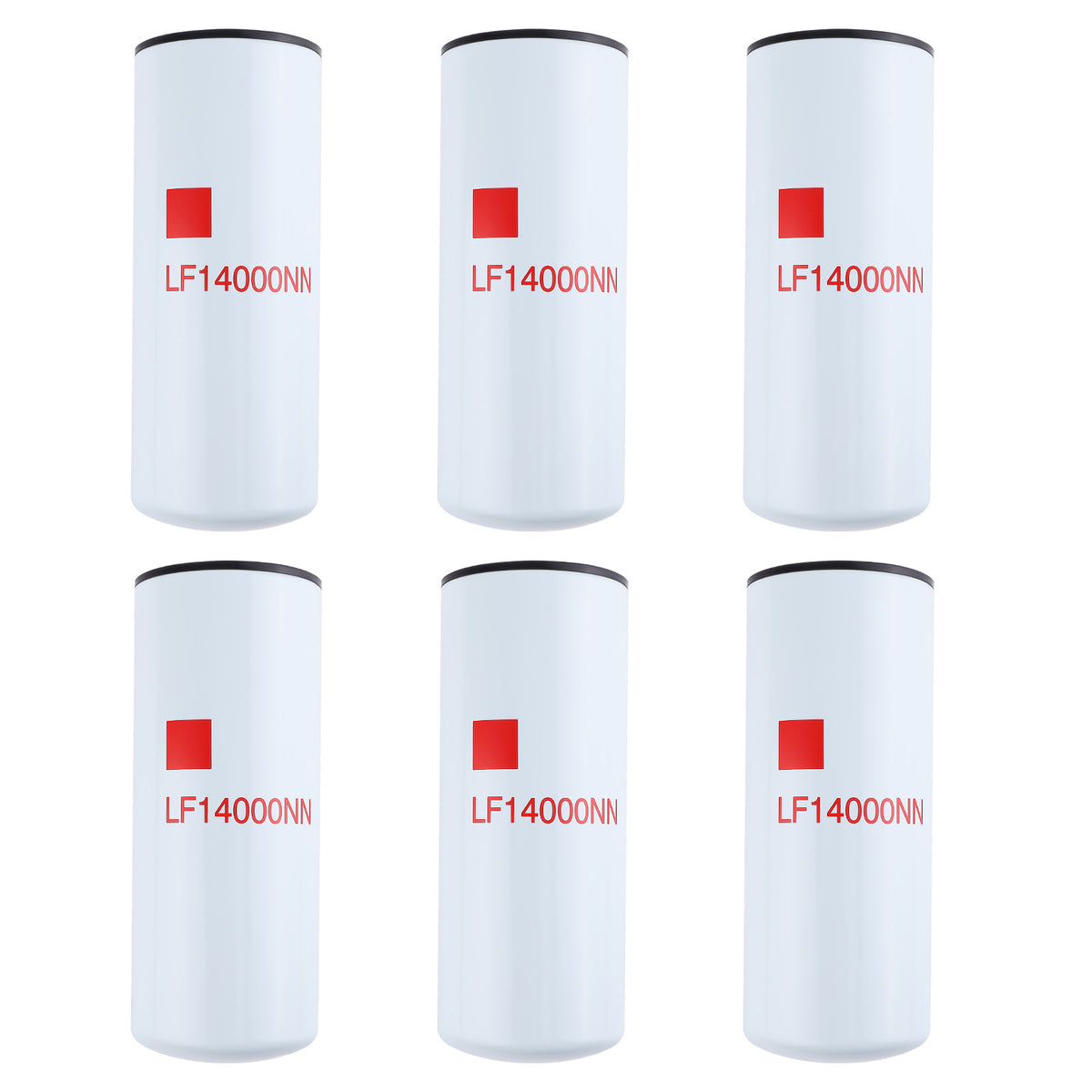 6 Pack LF14000NN LF9001 Oil Filter compatible For Cummins ISX 4367100