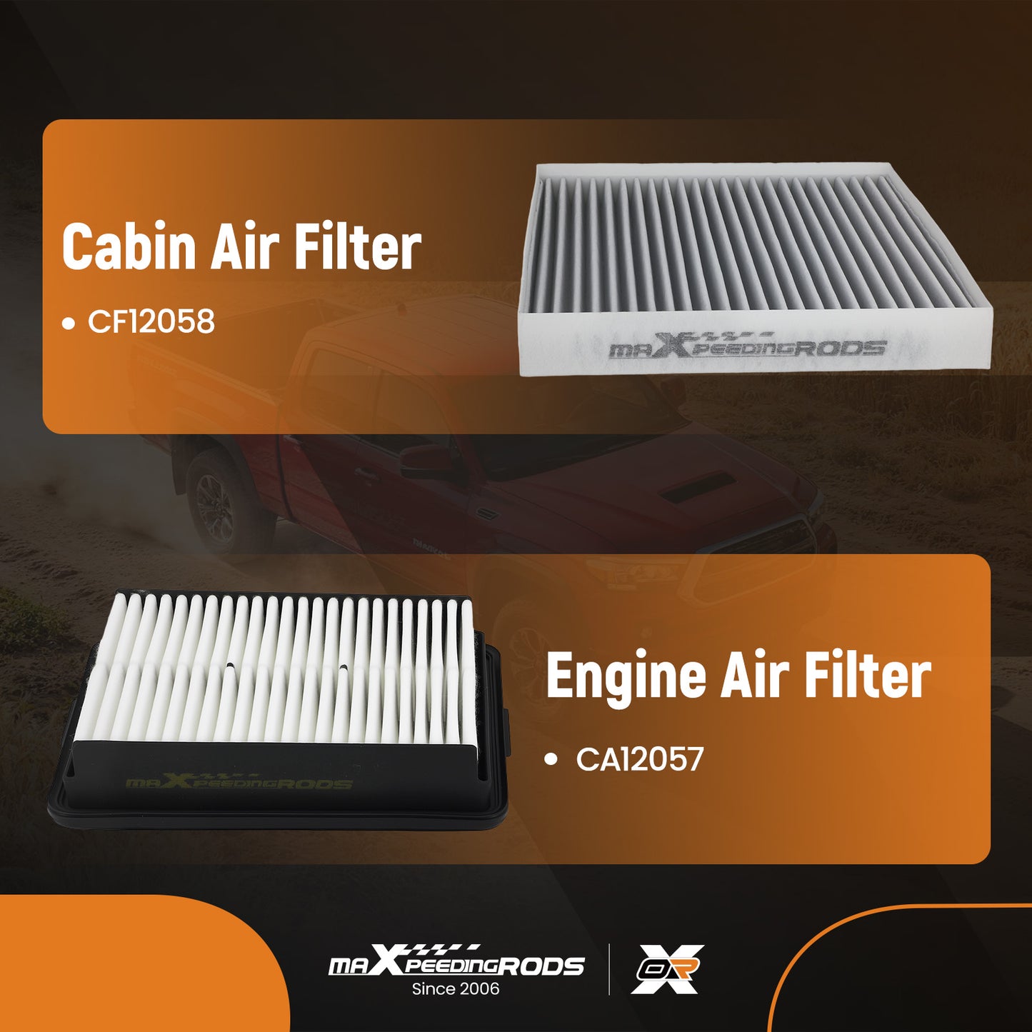 Air Filter Combo compatible for Hyundai Elantra 1.4L 1.6L 2017-2020 97133-F2100