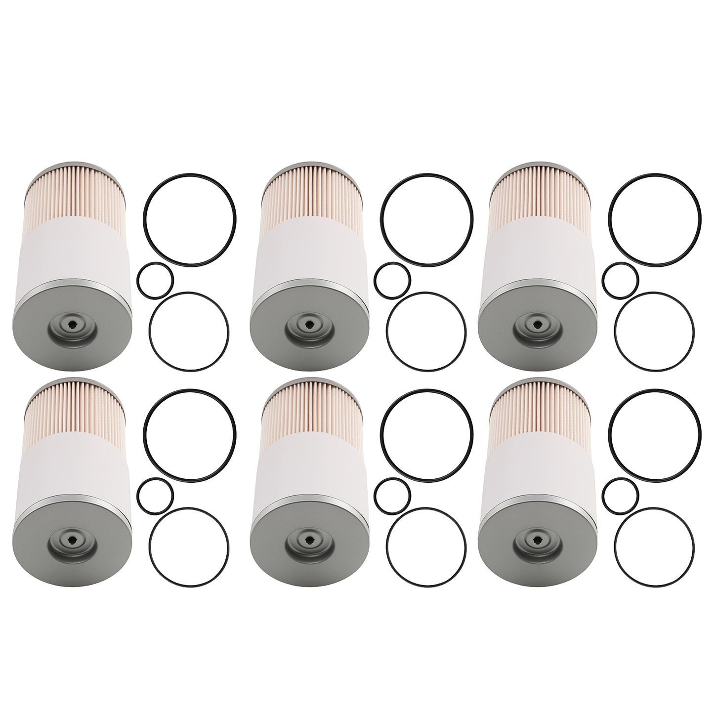 6PCS Fuel Filter compatible For Freightliner/International FS19624 FF1162 PF7895