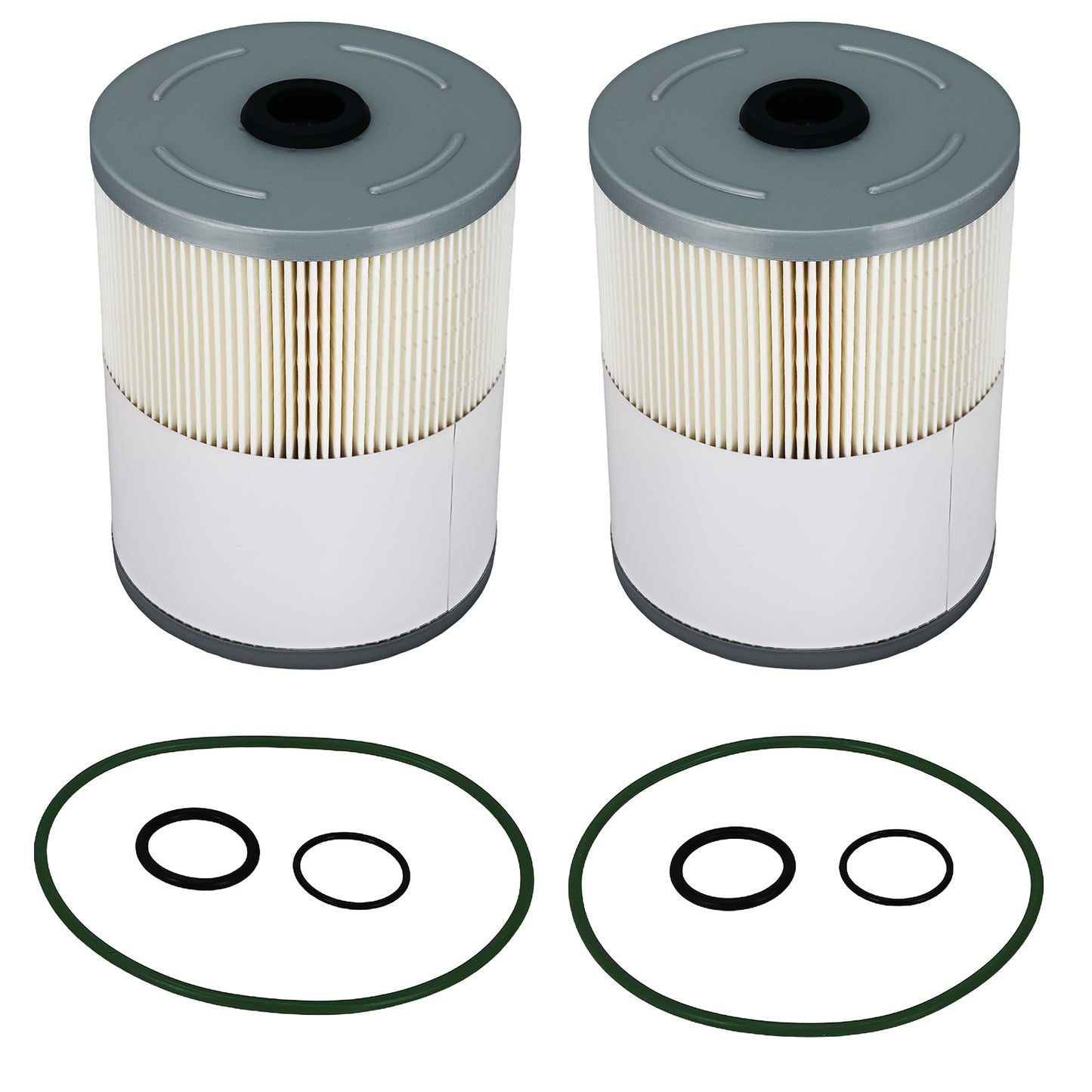2 Pack Fuel Filter For Detroit Diesel DD13 DD15 DD16 P551011 33655 CS11122