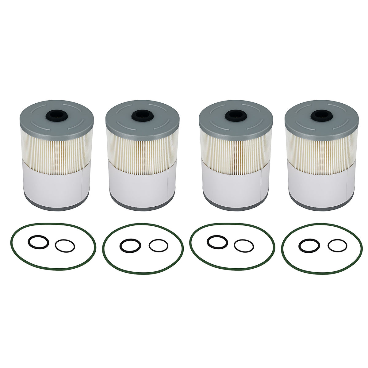 4 Pack Fuel Filter For Detroit Diesel DD13 DD15 DD16 A4720921205 L9915F