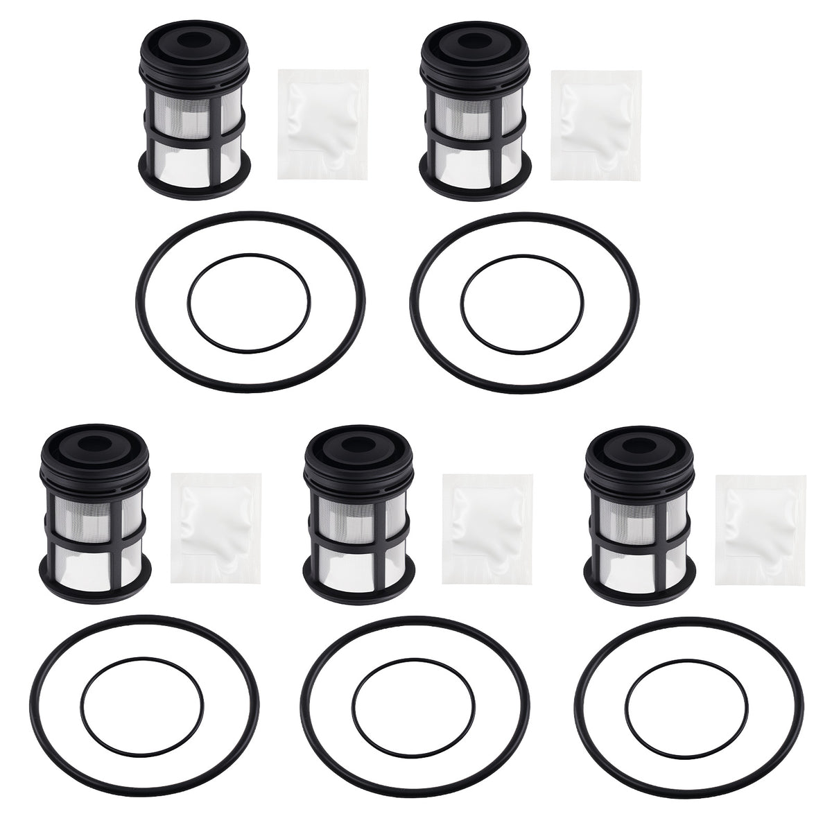 5 Pack Fuel Filter For Detroit Diesel DD13/DD15/DD16 2014+ A4720921705