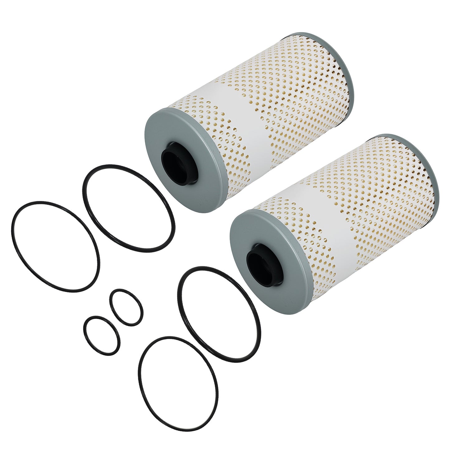 2 Pack Fuel Filter compatible for Freightliner Cascadia 125 2008-2020 FF5369W FF5369