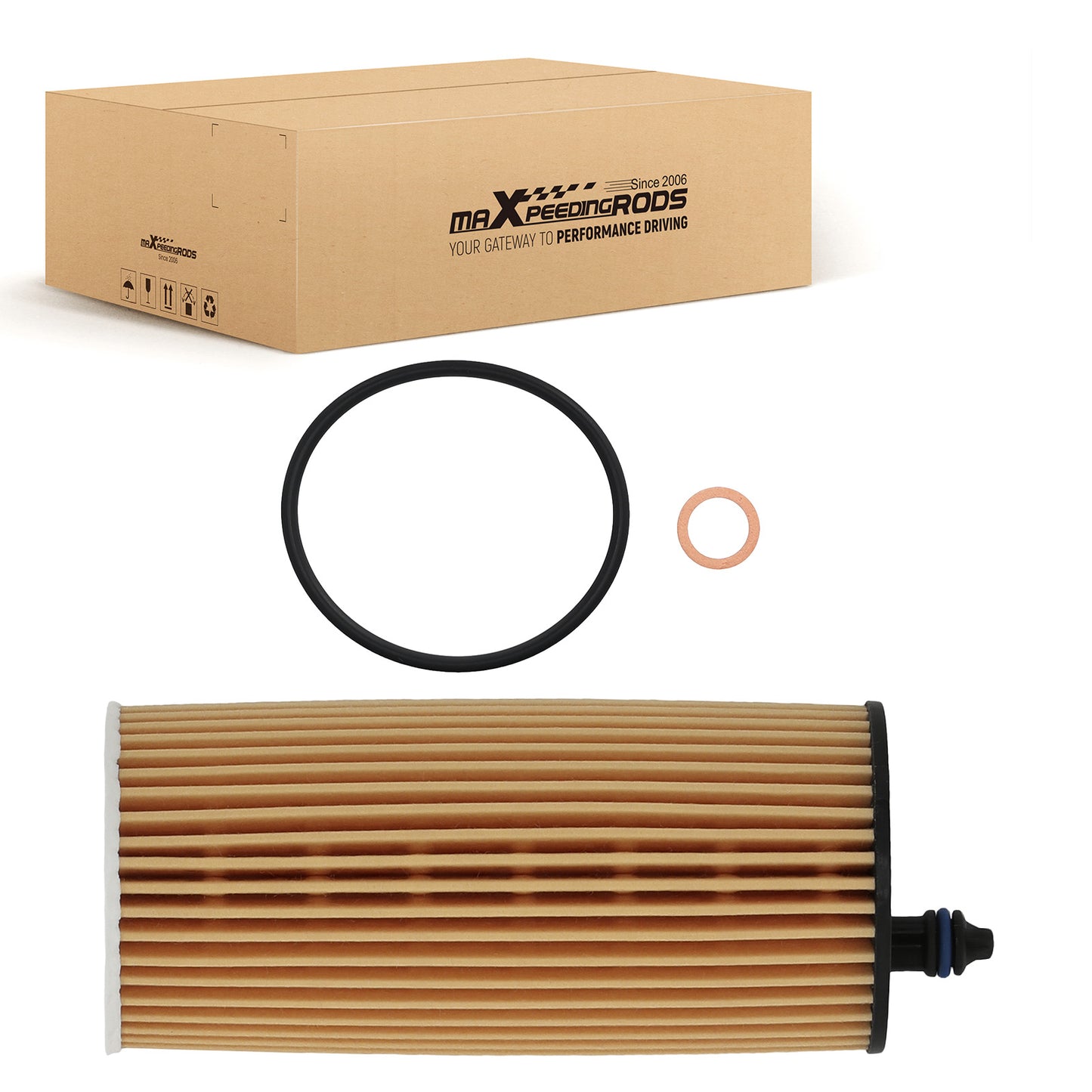 Engine Oil Filter compatible for BMW F22 F23 F30 F31 F32 F33 F34 F36 G01 G30 HU60141z