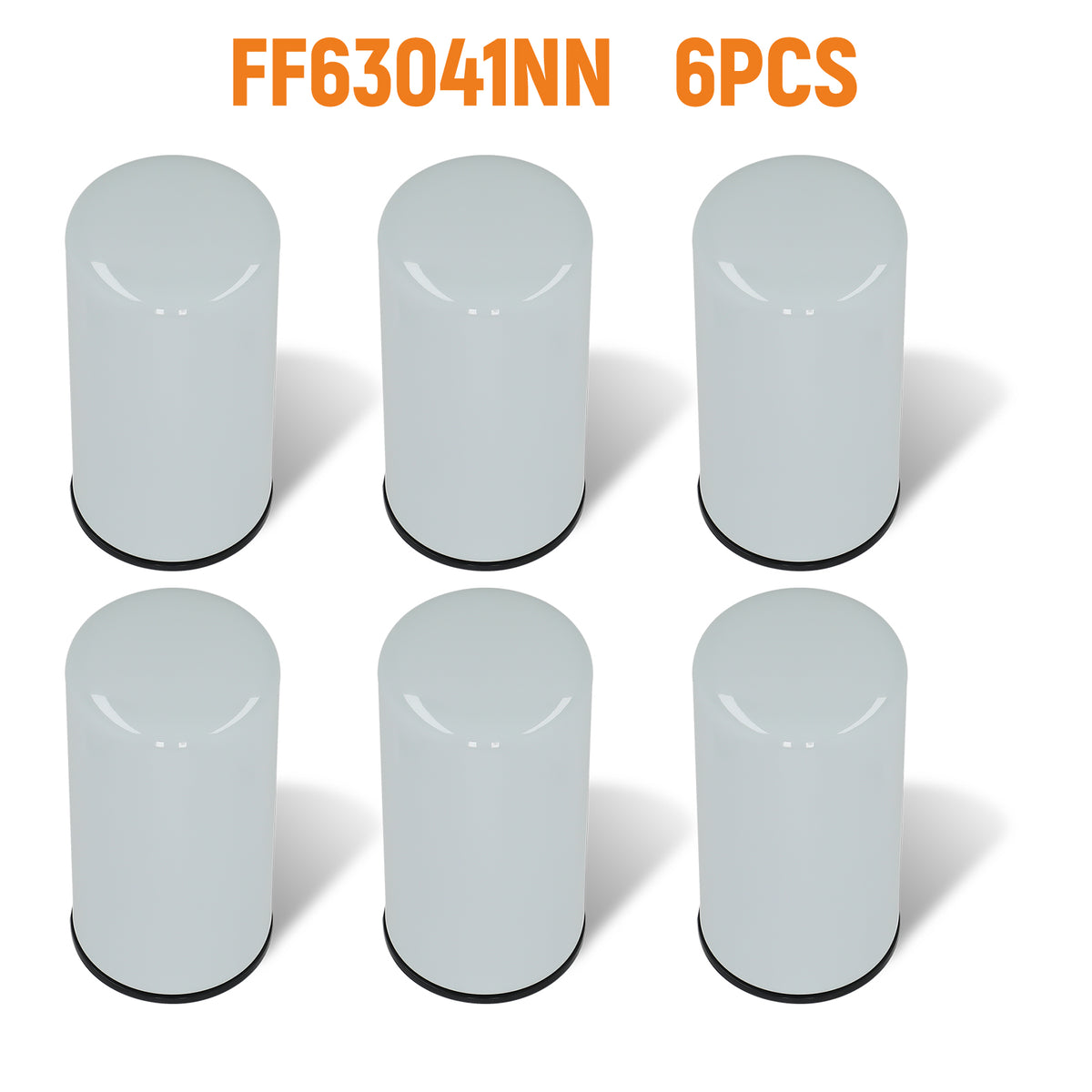 Set of 6 Fuel Filter compatible For Cummins L9, B6.7 Model 2020+ FF63041NN 5526400