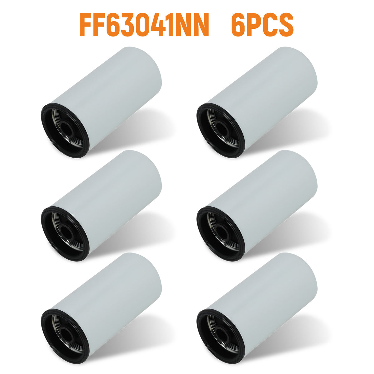 Set of 6 Fuel Filter compatible For Cummins L9, B6.7 Model 2020+ FF63041NN 5526400