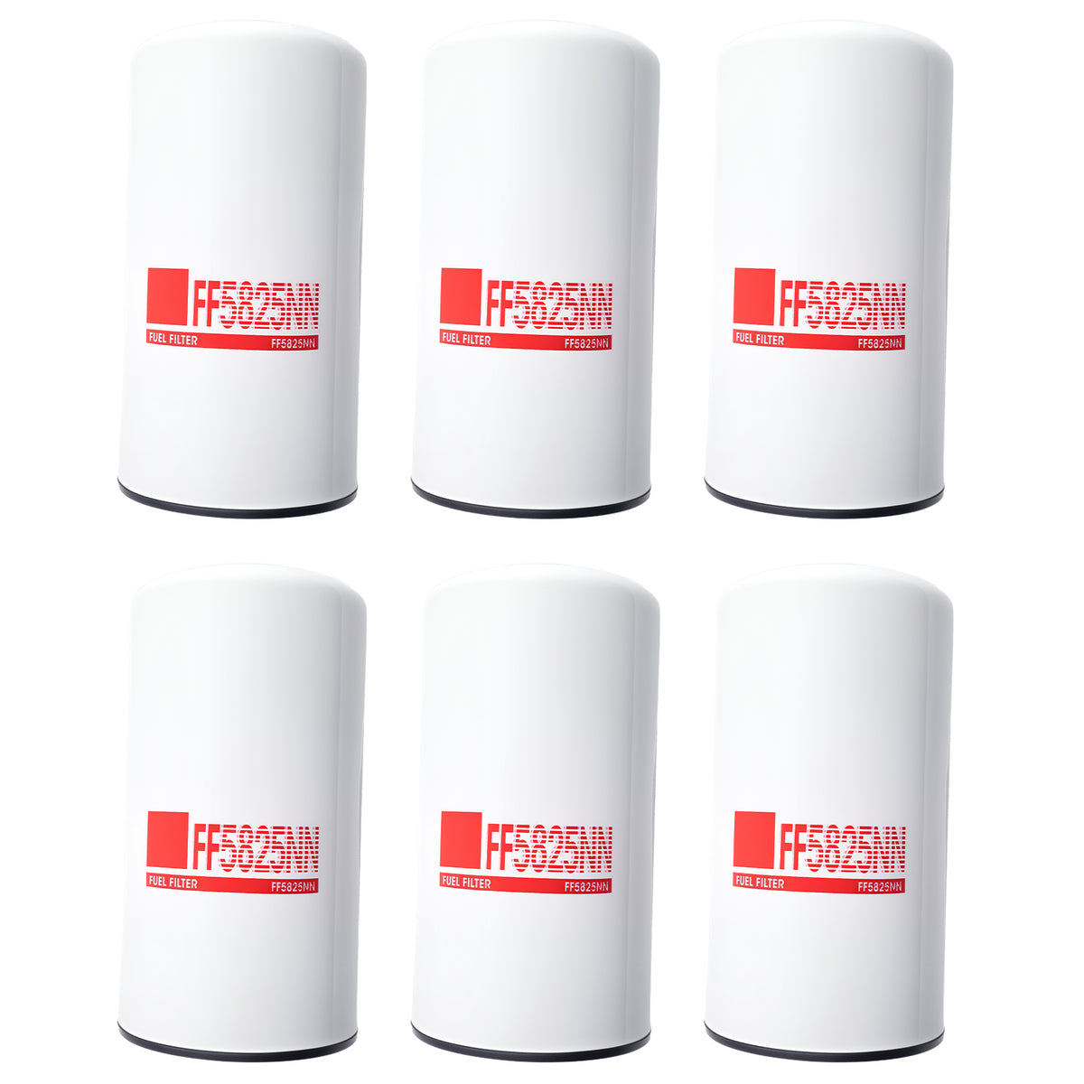 Fuel Filter compatible For Freightliner Cummins ISX11.9 QSX11.9 5365988 DBF6776 6Pcs