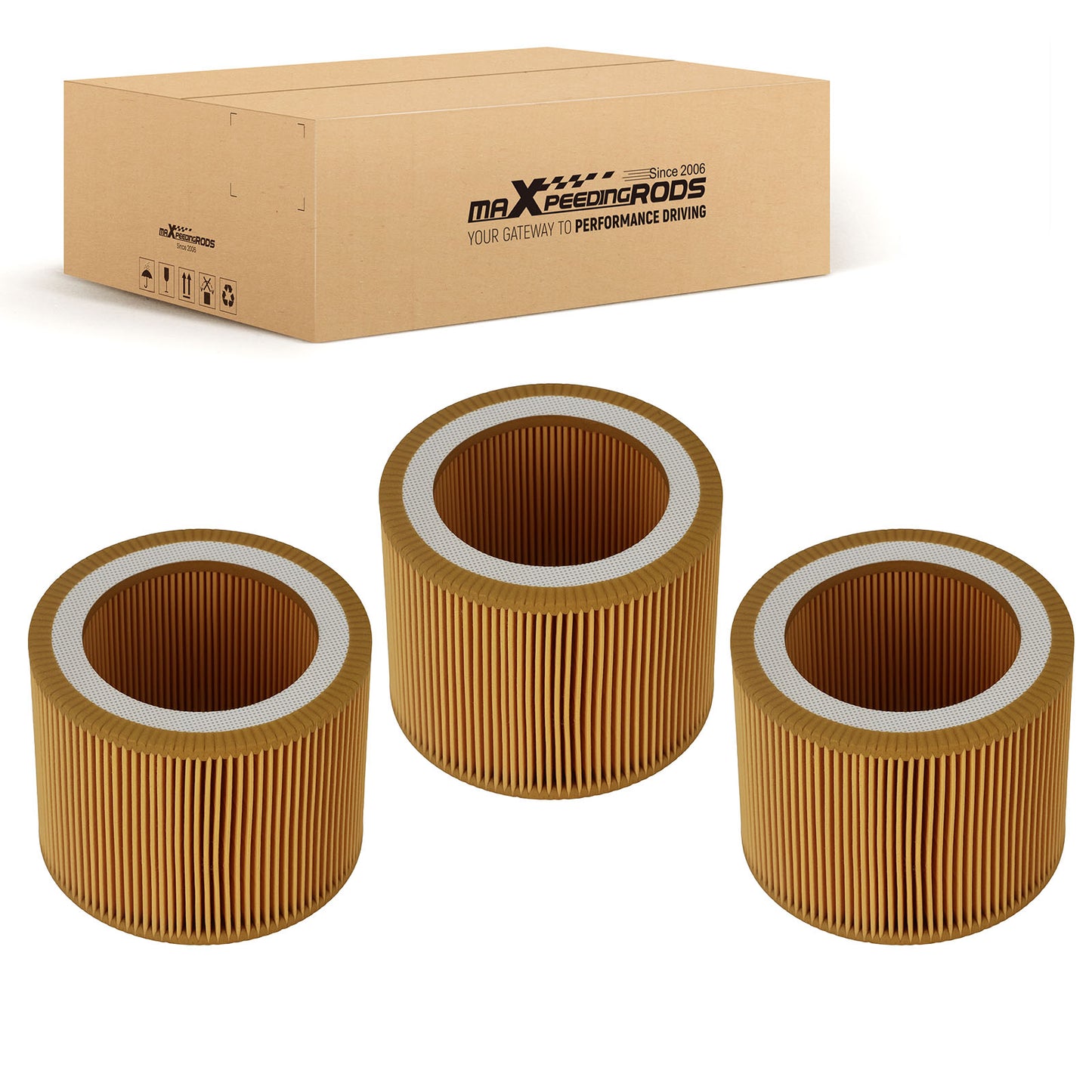 3× Air Filter for Atlas Copco GA11C GA7FF Compressor 1613900100 PA4758