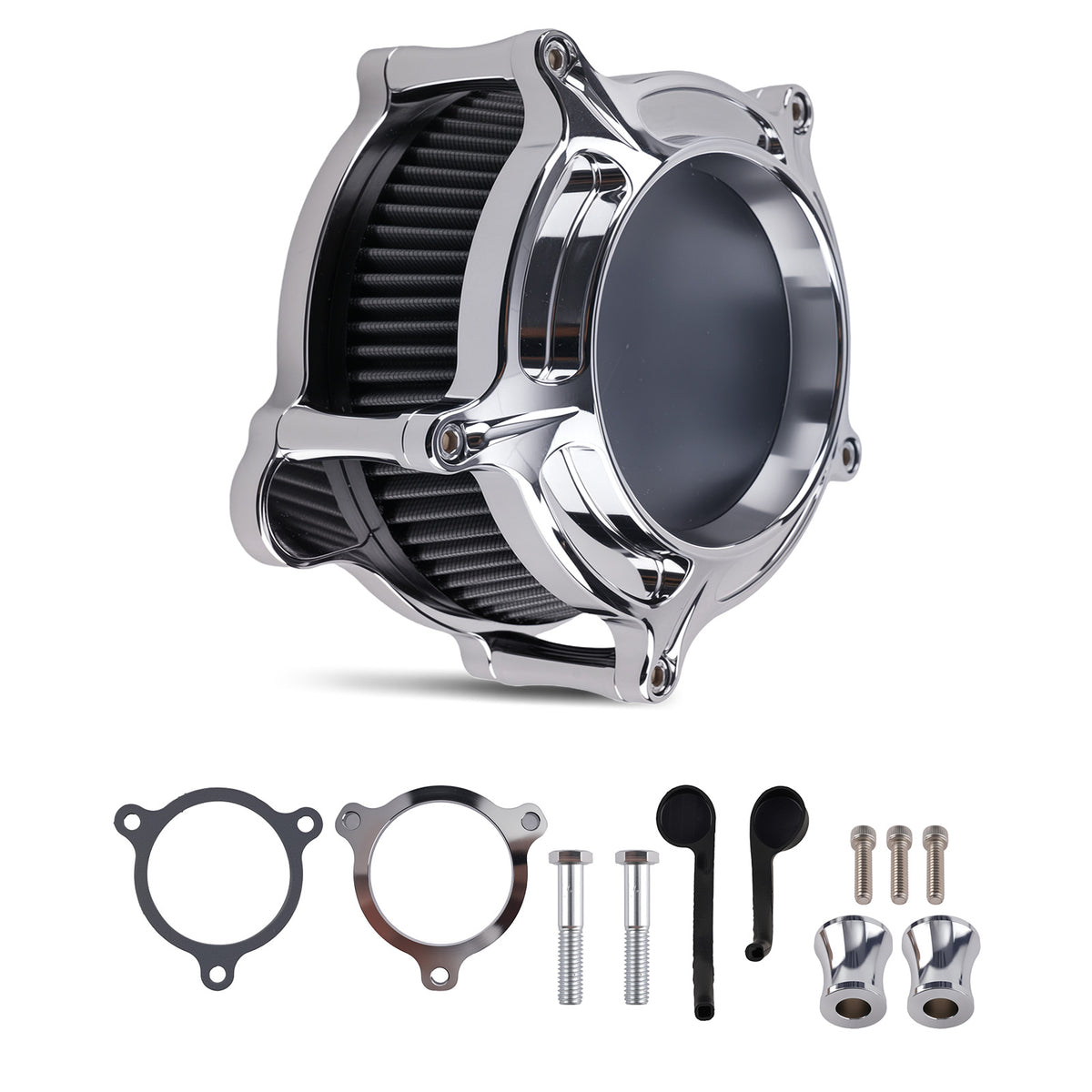 New Air Intake Assembly compatible For Harley Street Glide Road Glide 2017-up Aluminum