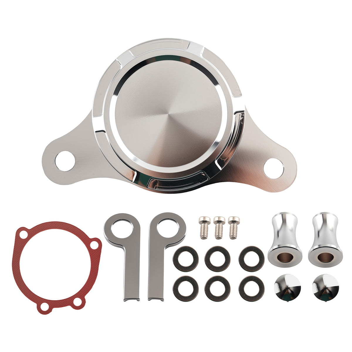 Air Cleaner Assembly compatible For Harley Dyna FXR EVO 1993-2017 Red Chrome