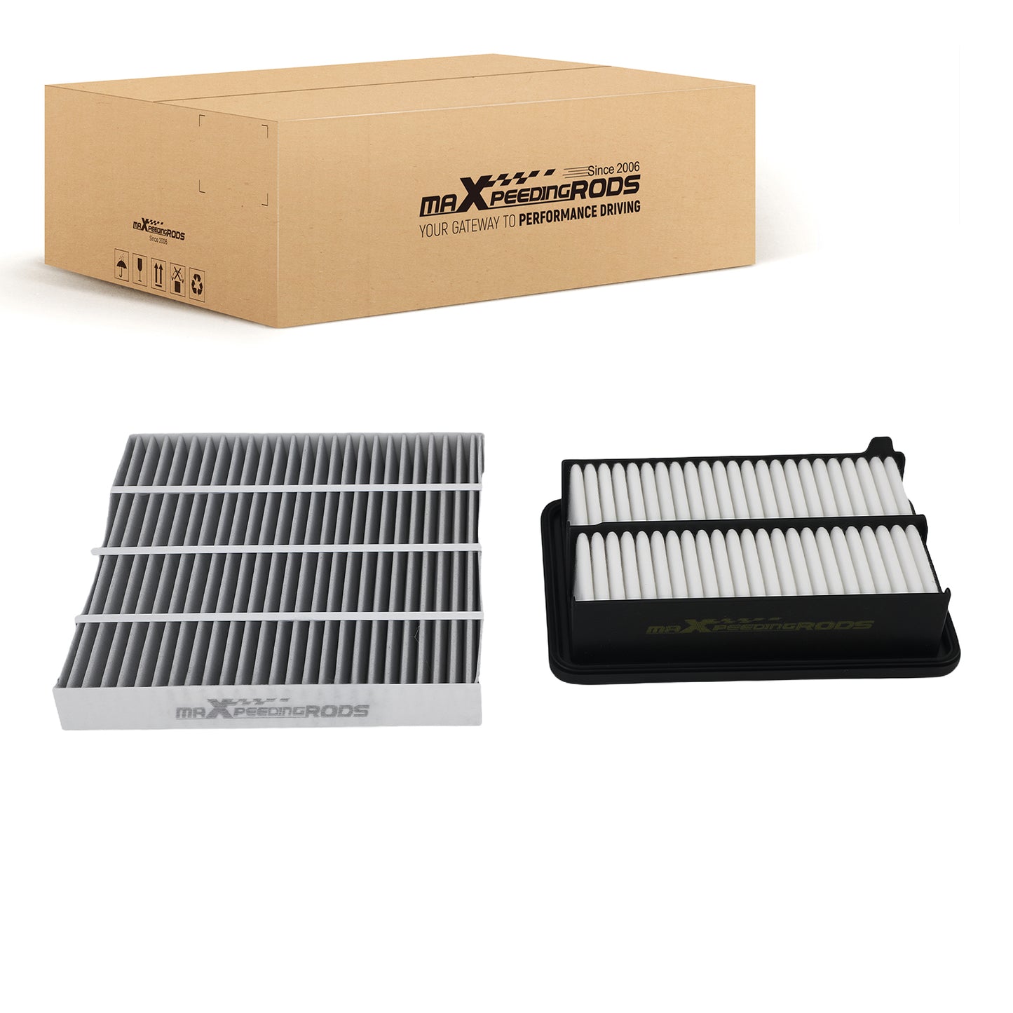 2 Air Filter compatible for Honda CR-V/Accord Hybrid 2023-2025 C36080 80292-TF0-G01