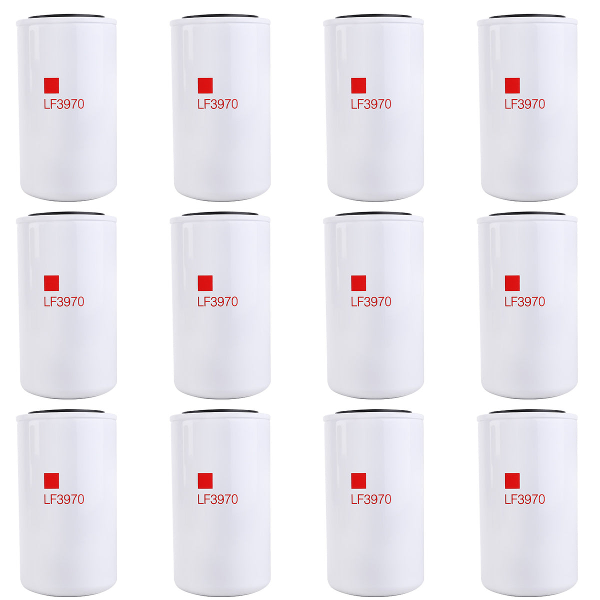 12pacs Oil Filter compatible For Cummins Ford F-650 F-750 2000-2015