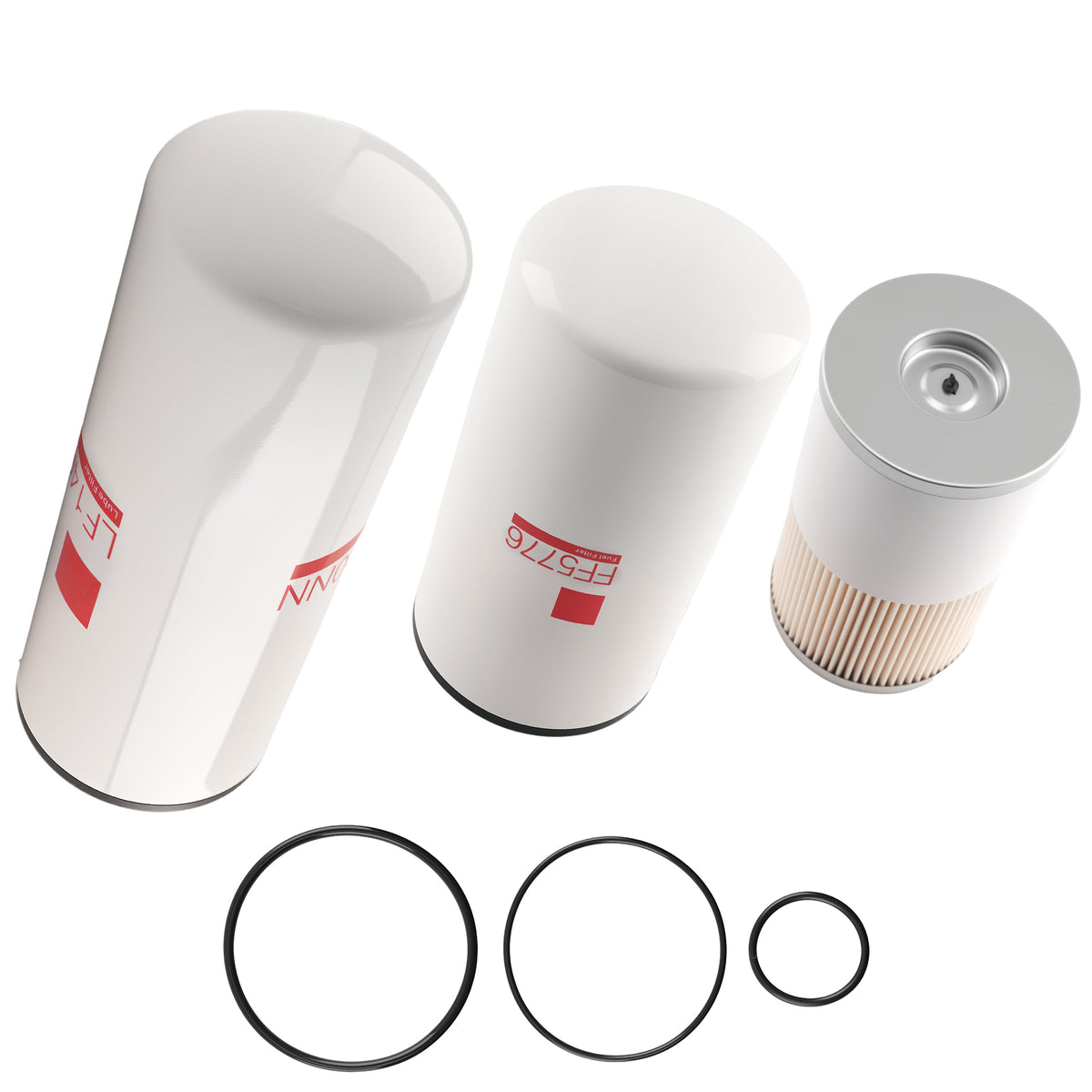 Complete Filter Service Kit compatible For Cummins ISX MK13855 FF5776 LF14000NN