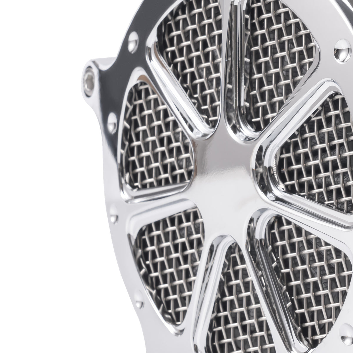 Chrome CNC Air Cleaner Intake Filter System compatible For Harley Touring 2008-16