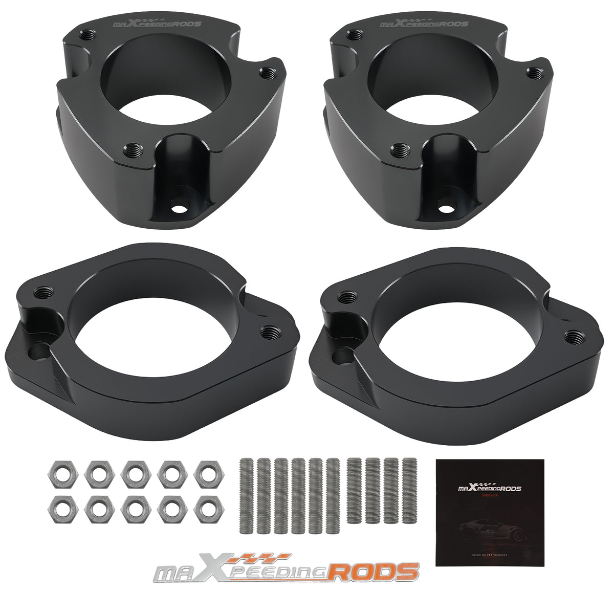 2 Aluminum Level Kit compatible For Honda Element 2003-2011 Front Rear Lift Spacer