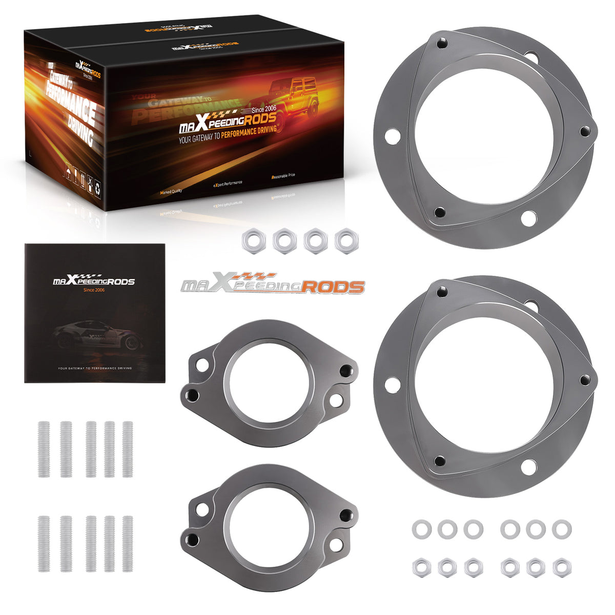 2 Lift Kit Spacers compatible For Subaru LegacyOutbackFRS / BRZ 2010-2015 2018