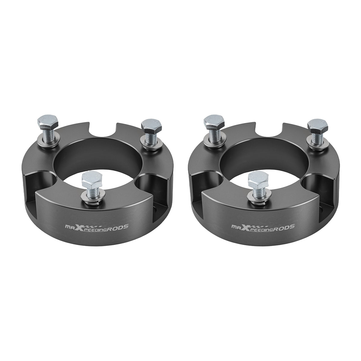 3 Front + 2 Rear Lift Spacer Kit w/U-Bolts compatible For Toyota Tundra 99-06 Black