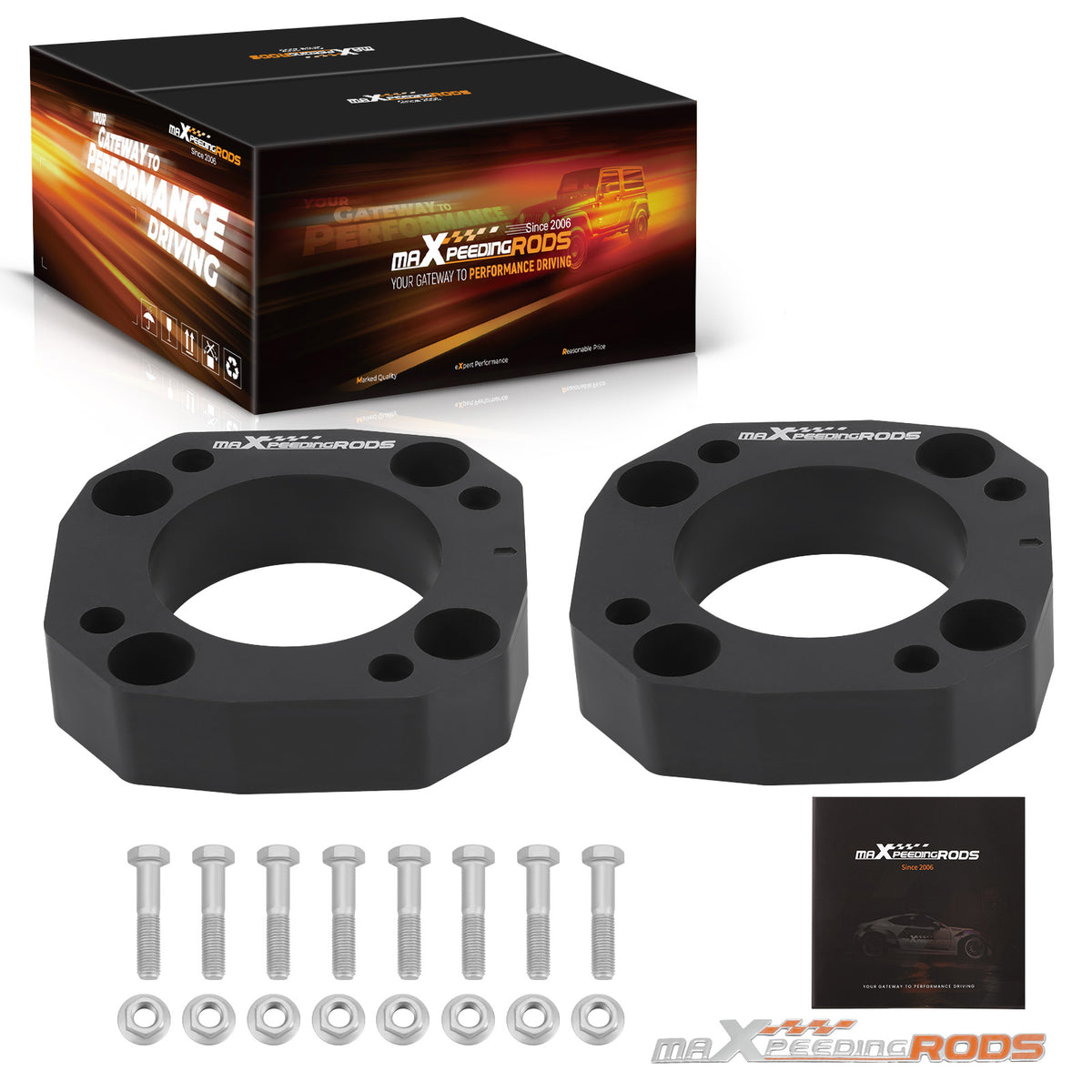 1.75" Front Leveling Kit Lift Spacer compatible For Toyota Tundra 2022-2025