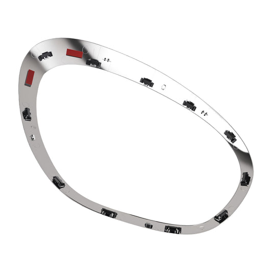Front Cover Trim compatible for Mini Cooper Countryman Paceman 51139813823 Silver Left