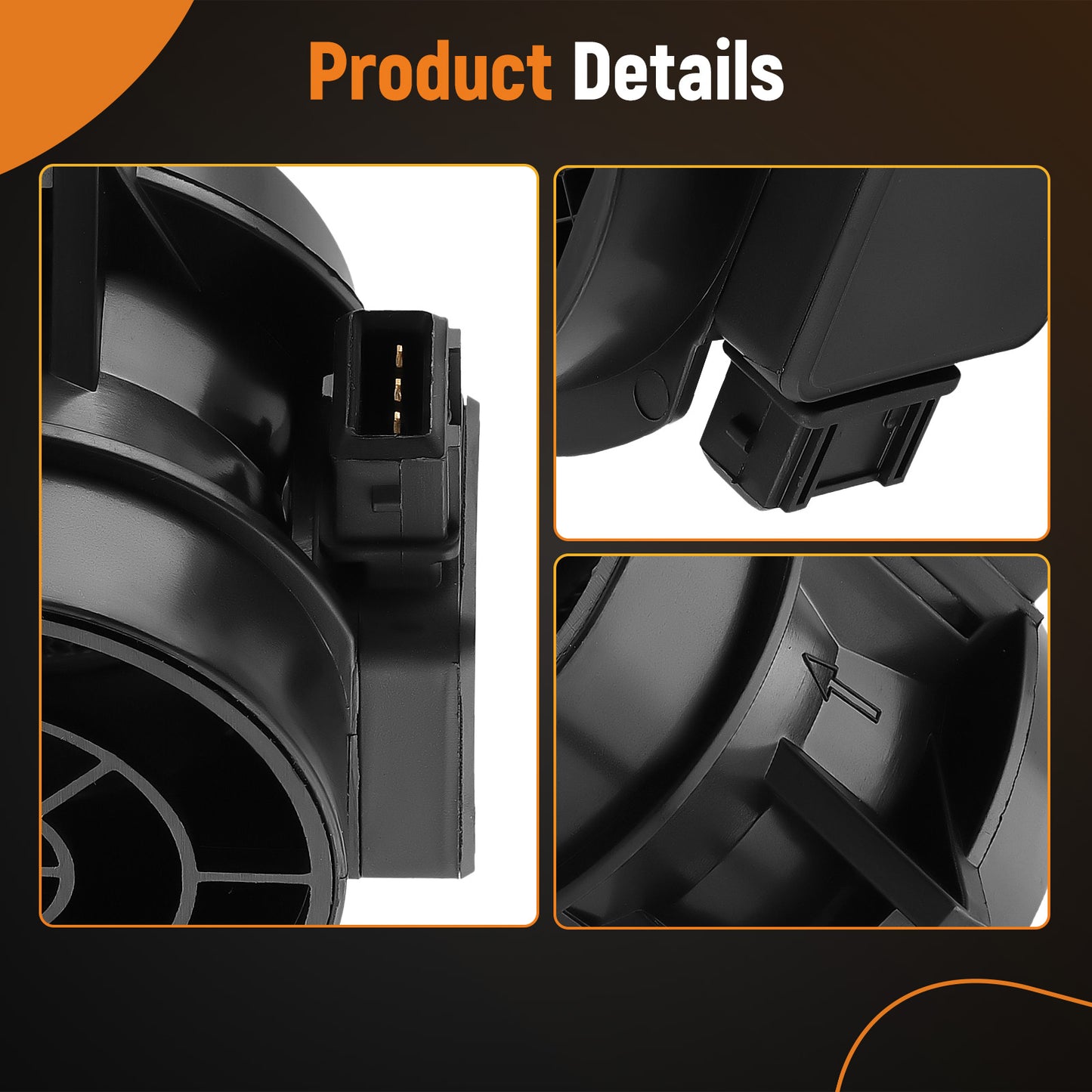Mass Air Flow Sensor Meter MAF compatible for BMW 325 323 525 E46 3 Series 5WK9605 5WK9608