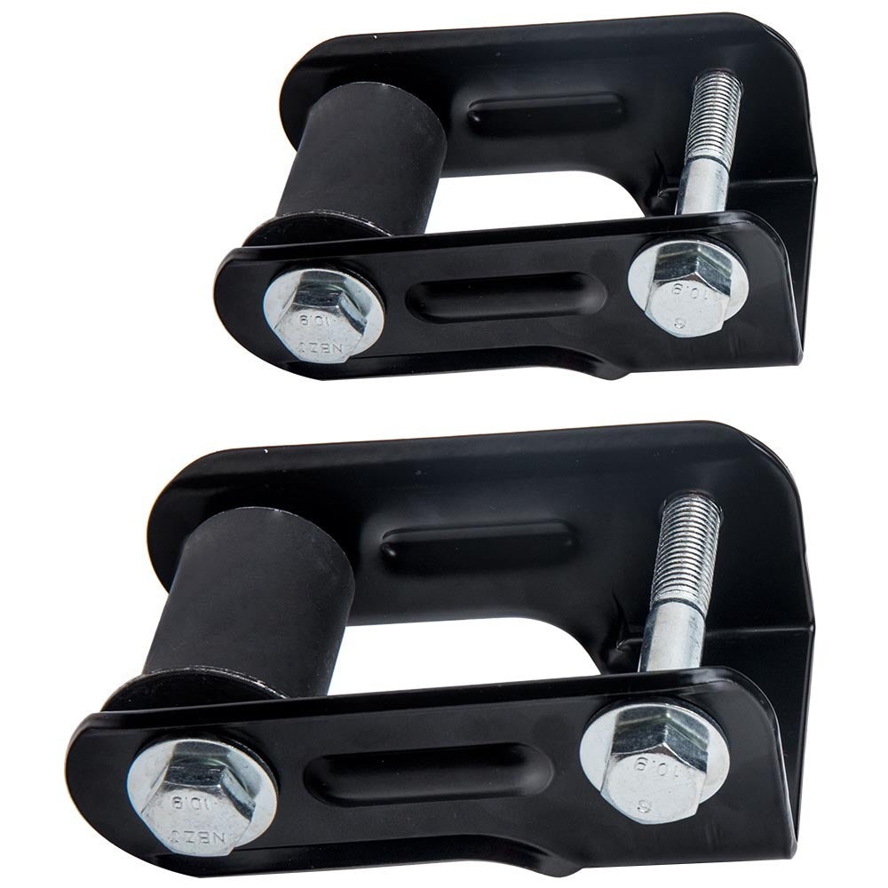 Pair Rear Leaf Spring Shackle compatible For Chevy Blazer S10 compatible For GMC Jimmy Sonoma 14045081