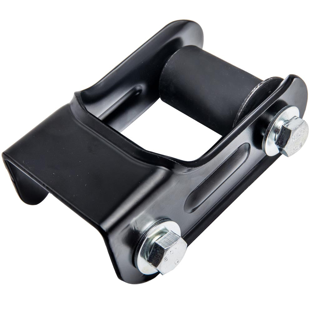 Pair Rear Leaf Spring Shackle compatible For Chevy Blazer S10 compatible For GMC Jimmy Sonoma 14045081