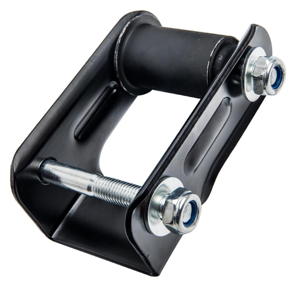 Pair Rear Leaf Spring Shackle compatible For Chevy Blazer S10 compatible For GMC Jimmy Sonoma 14045081