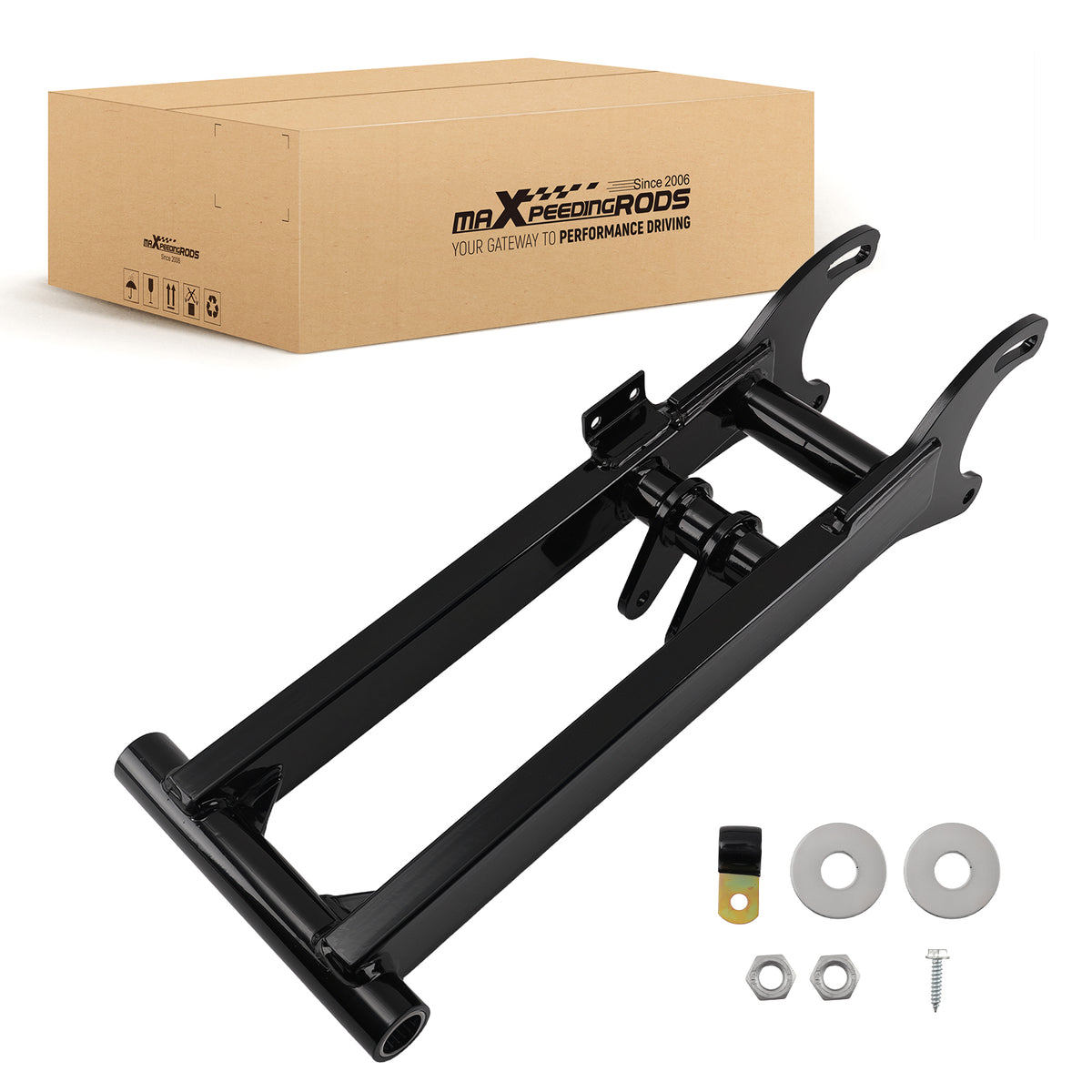 +2 Extended Rear Swingarm Bracket compatible For Yamaha Banshee 350 1987-2006 ATV Steel
