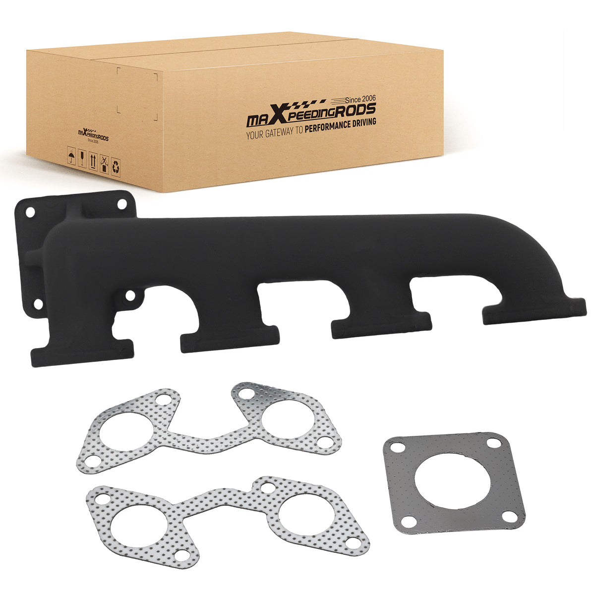 Exhaust Manifold compatible For Kubota L3940 L4240 L4740 Engine V2203 V2403 1G896-12310