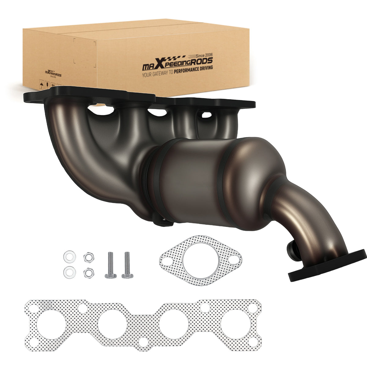 Catalytic Converter Set Compatible For Hyundai Santa Fe 2010-2012/Compatible For Kia Sorento 2011-13 2.4L