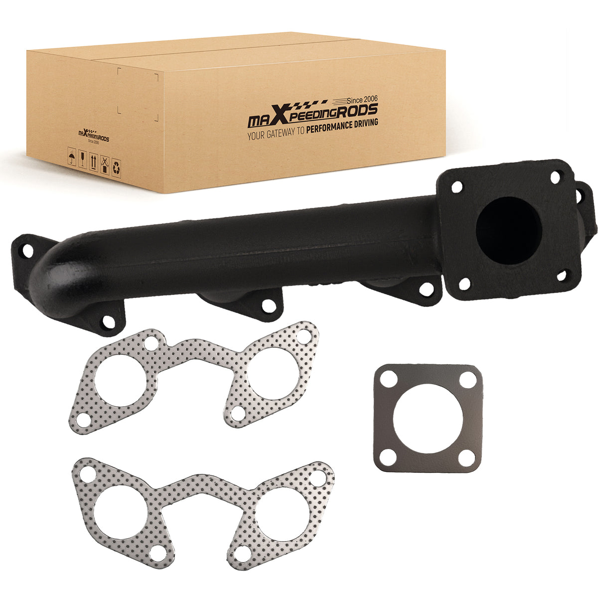 Exhaust Manifold compatible For Bobcat 751 753 763 5600 S150 S160 S175 T140 Engine V2203