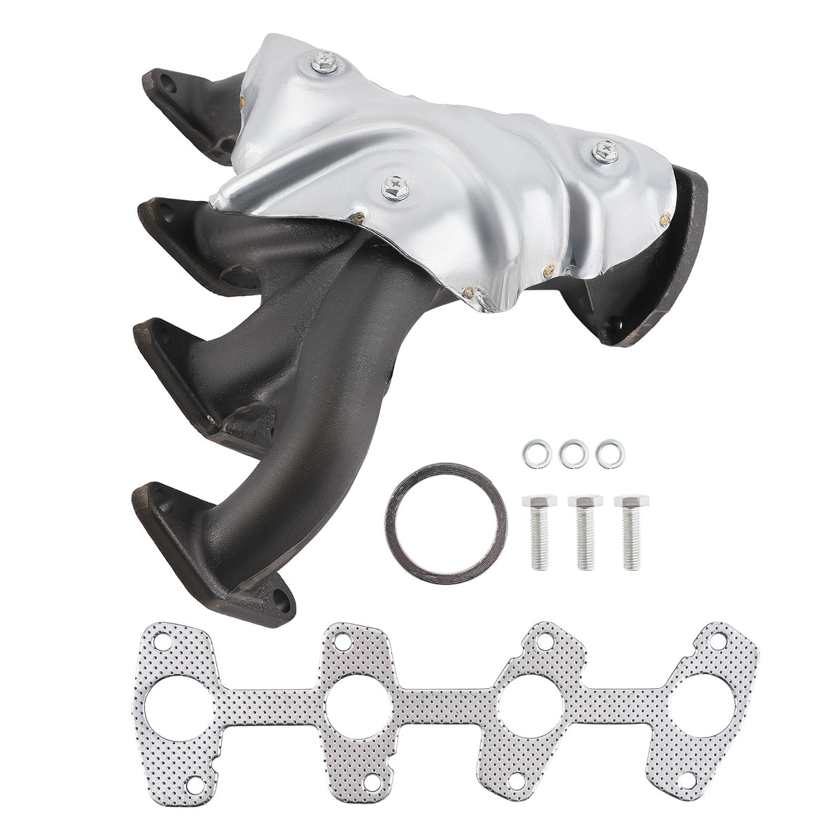 Cast Iron Exhaust Manifold compatible For Isuzu Hombre L4 2.2L 1998-2000 674-400 Direct Fit
