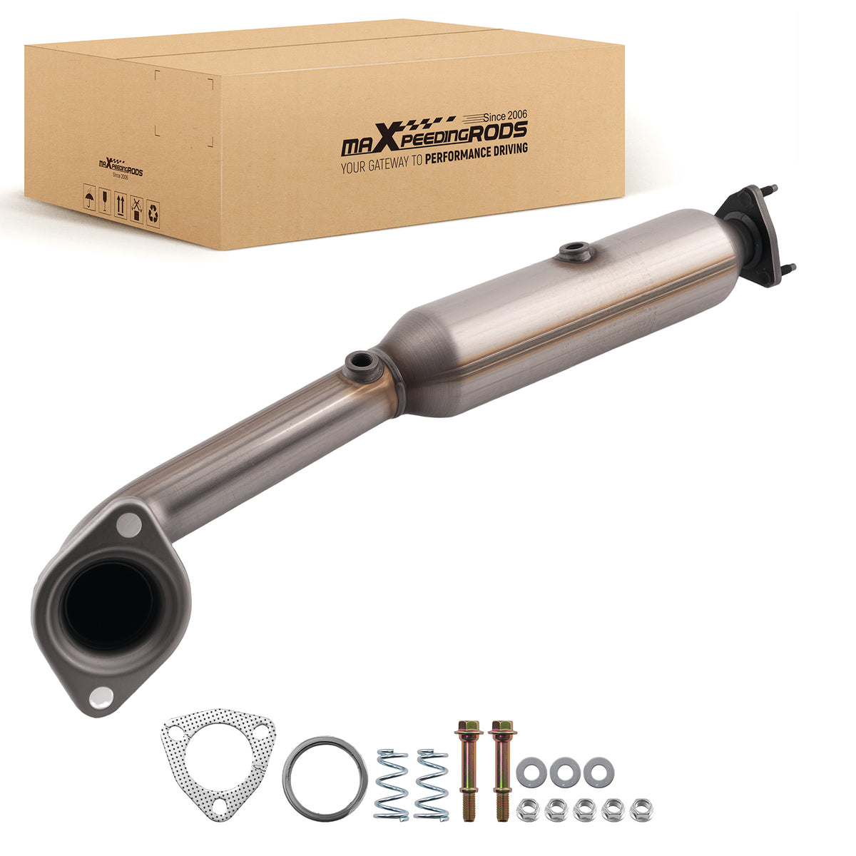 Catalytic Converter Kit compatible For Honda CR-V 2.4L 2007 2008 2009 K24Z I4