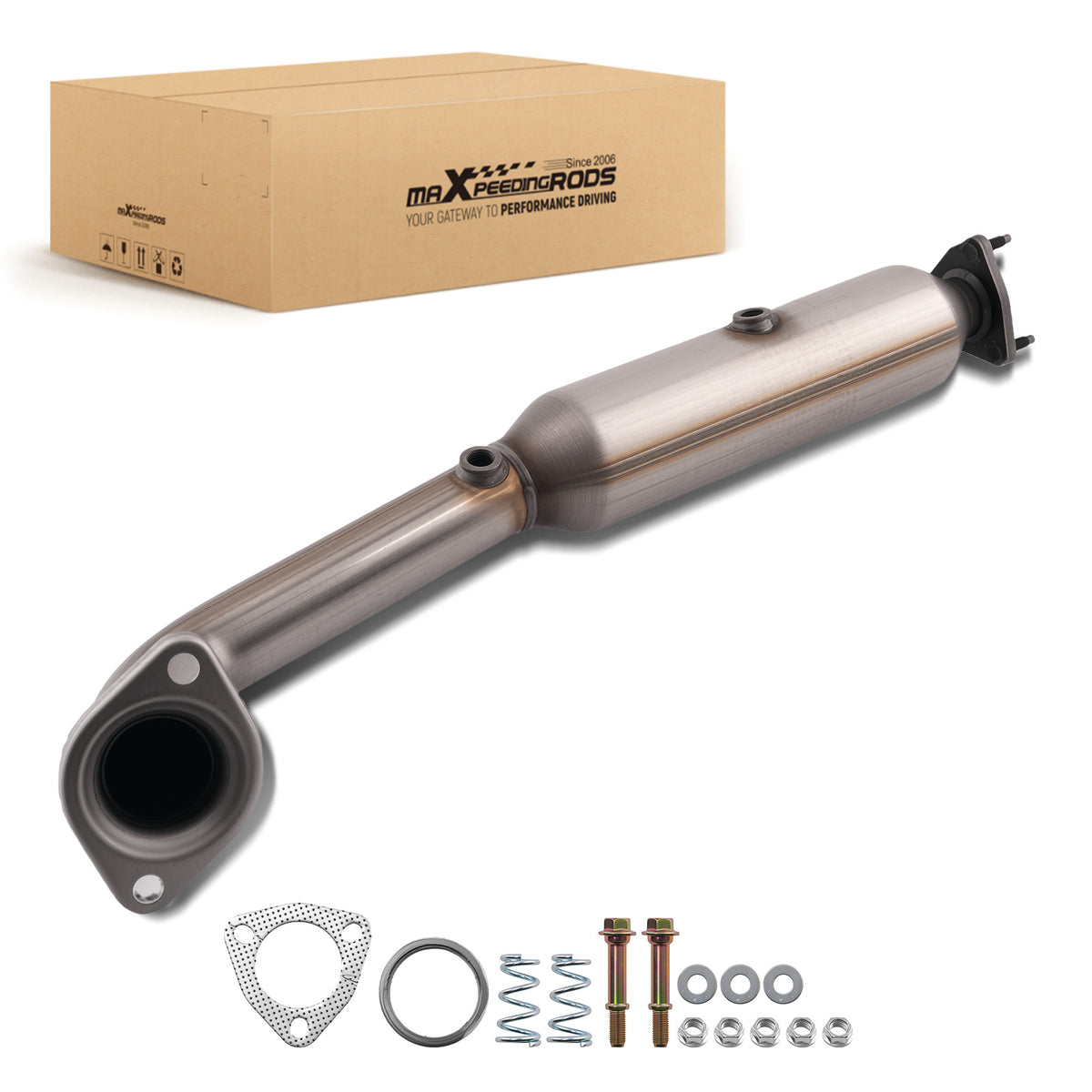 Catalytic Converter Kit compatible For Honda CR-V 2.4L 2007 2008 2009 K24Z I4