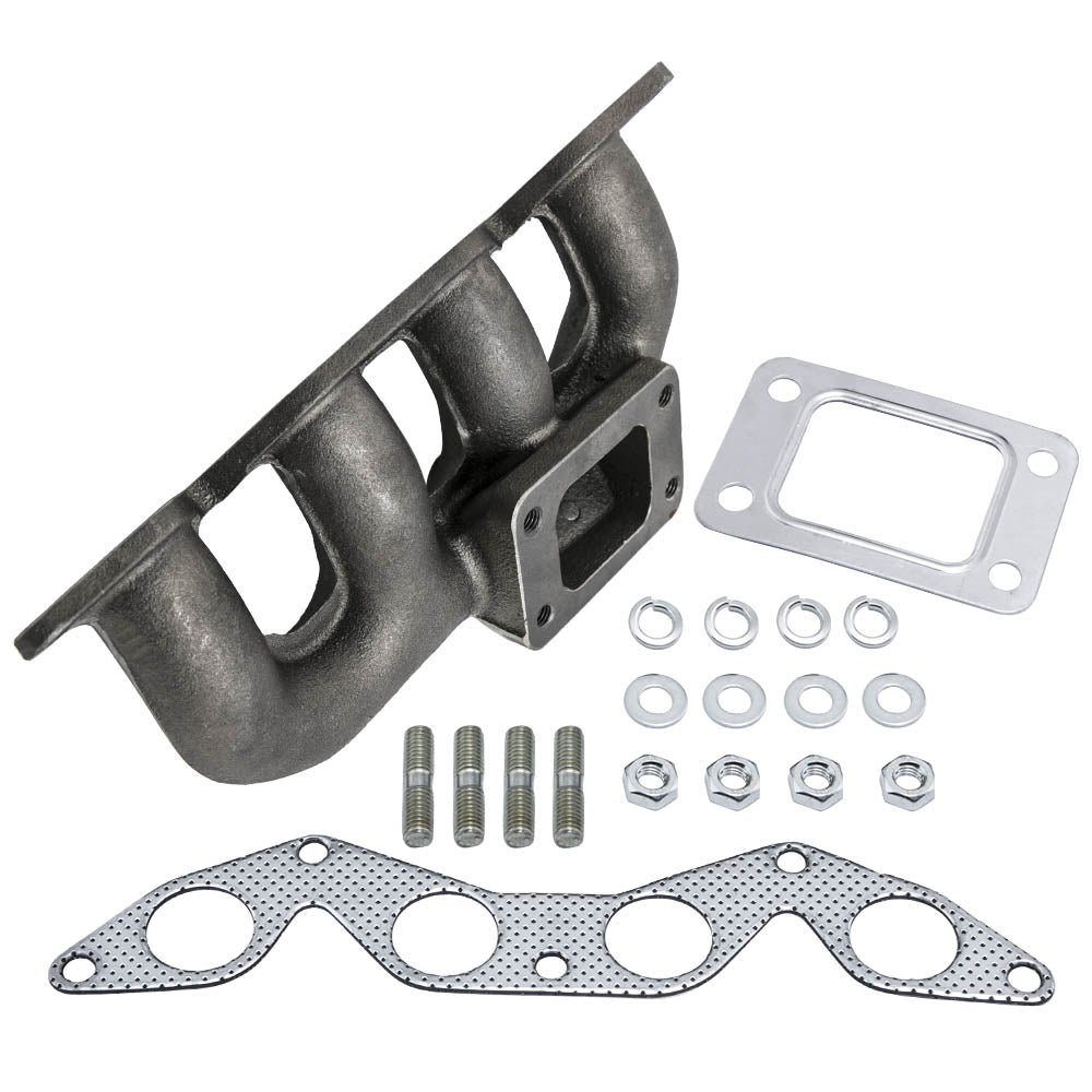 Exhaust Manifold w/ Gasket compatible For ACURA EL For HOND CIVIC 1.7L 2001-2005 Cast Iron