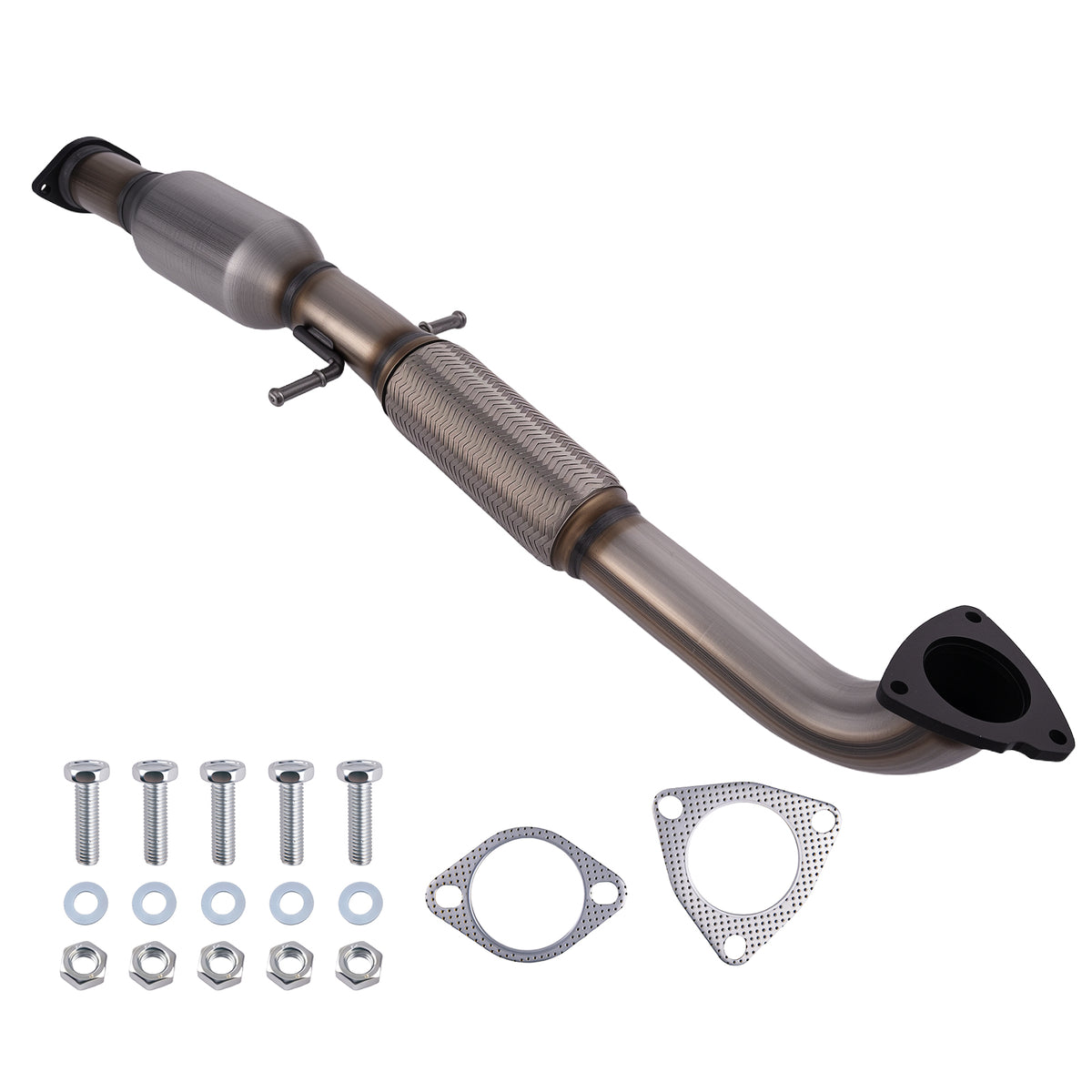 Direct Fit Catalytic Converter W/Flex Pipe Compatible For Buick LaCrosse/Regal 2.4L 2011-16