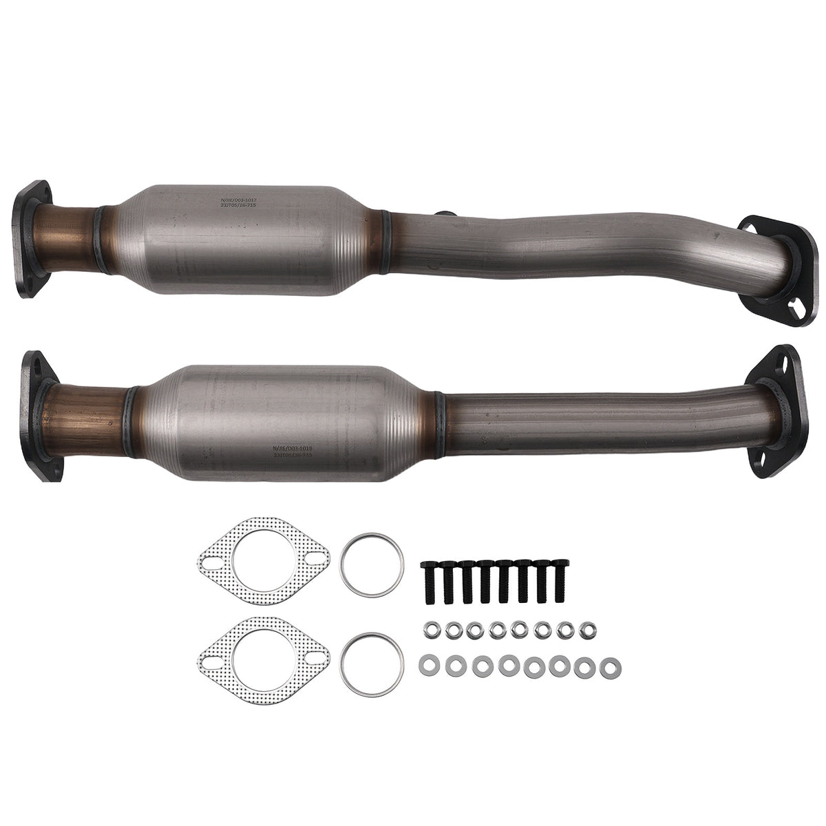 Catalytic Converters Set compatible For Nissan Titan 5.6L 2004 2005-2015 Rear LeftRight