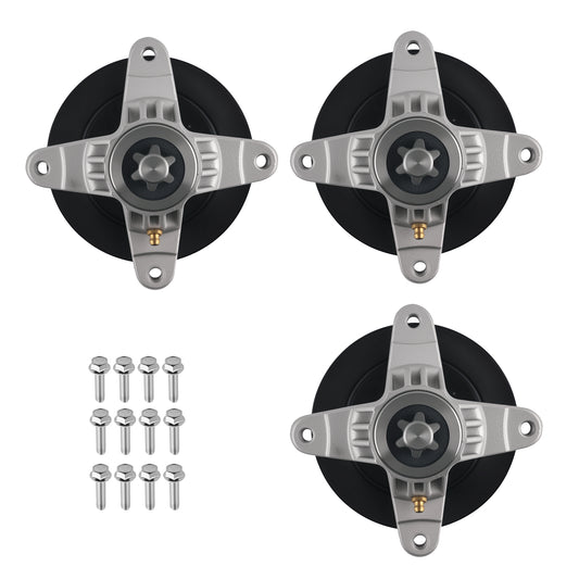 3Pack Spindle For MTD RZT54 Troy Bilt GTX2654 14AZ809K063 618-0671B