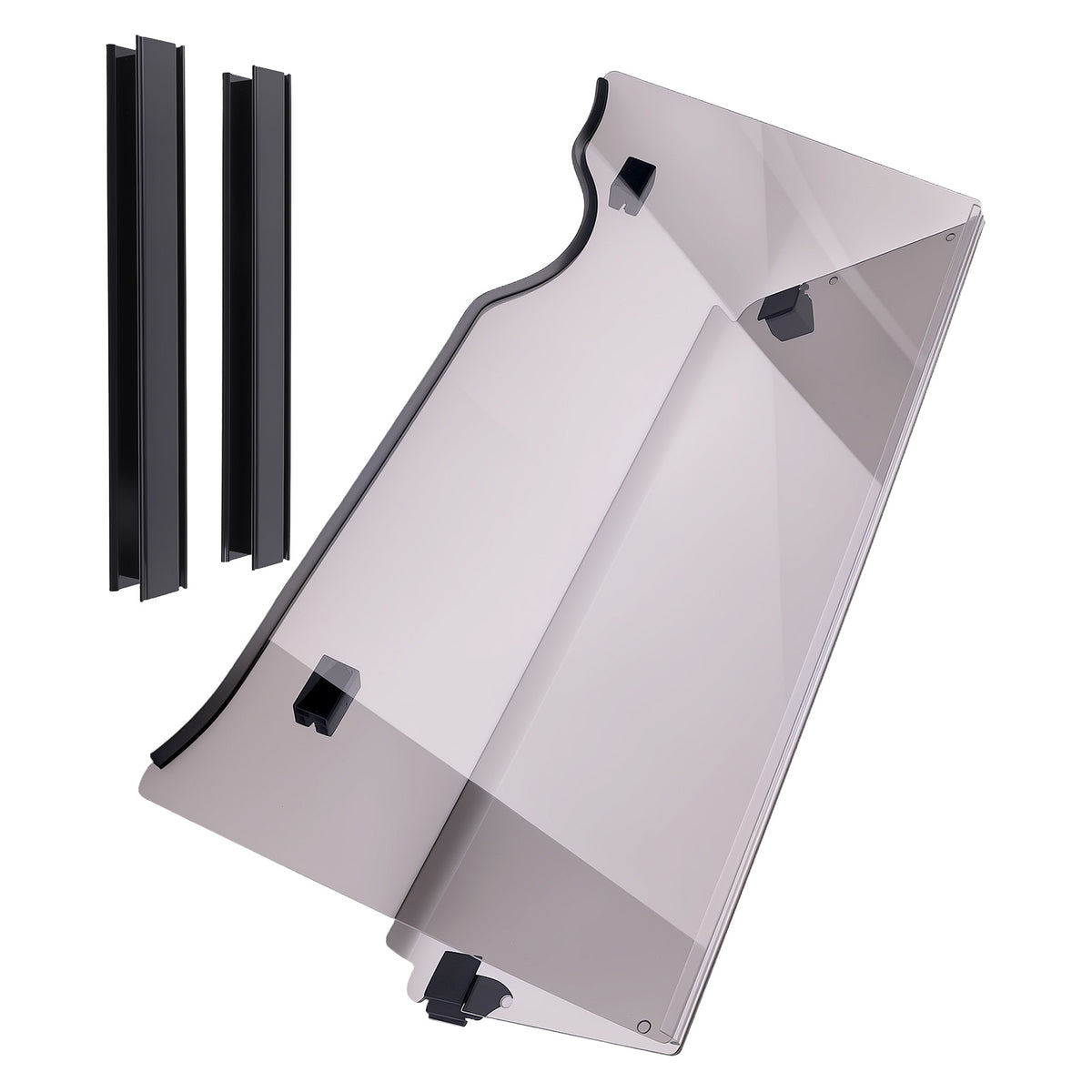 Clear Windshield compatible For EZGO RXV 2008-UP Folding StyleIn Box compatible For Golf Cart Part