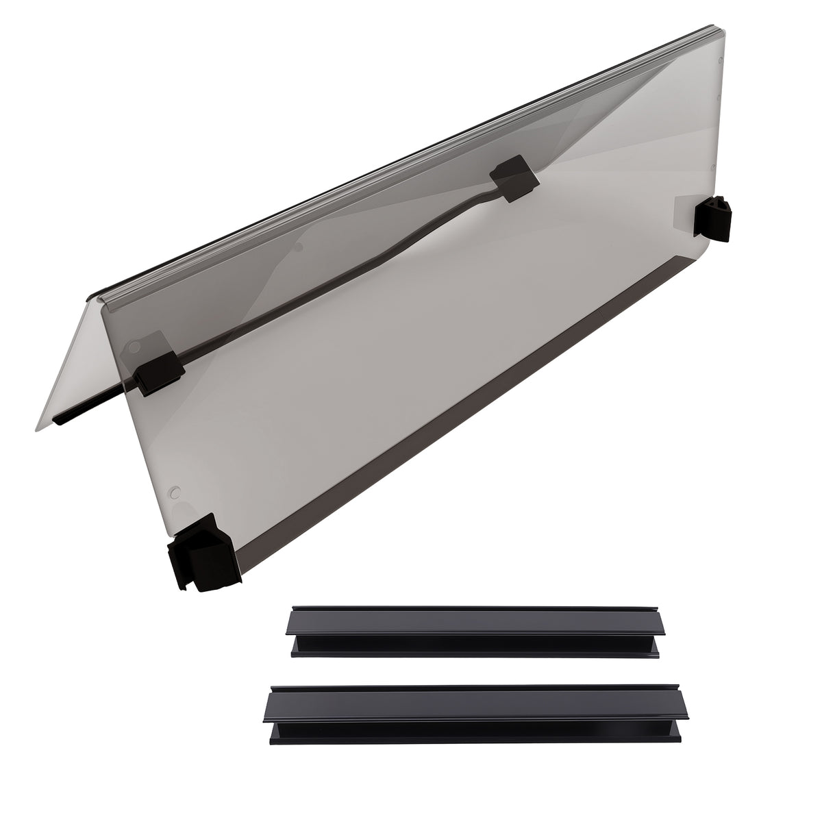 Clear Windshield compatible For EZGO RXV 2008-UP Folding StyleIn Box compatible For Golf Cart Part