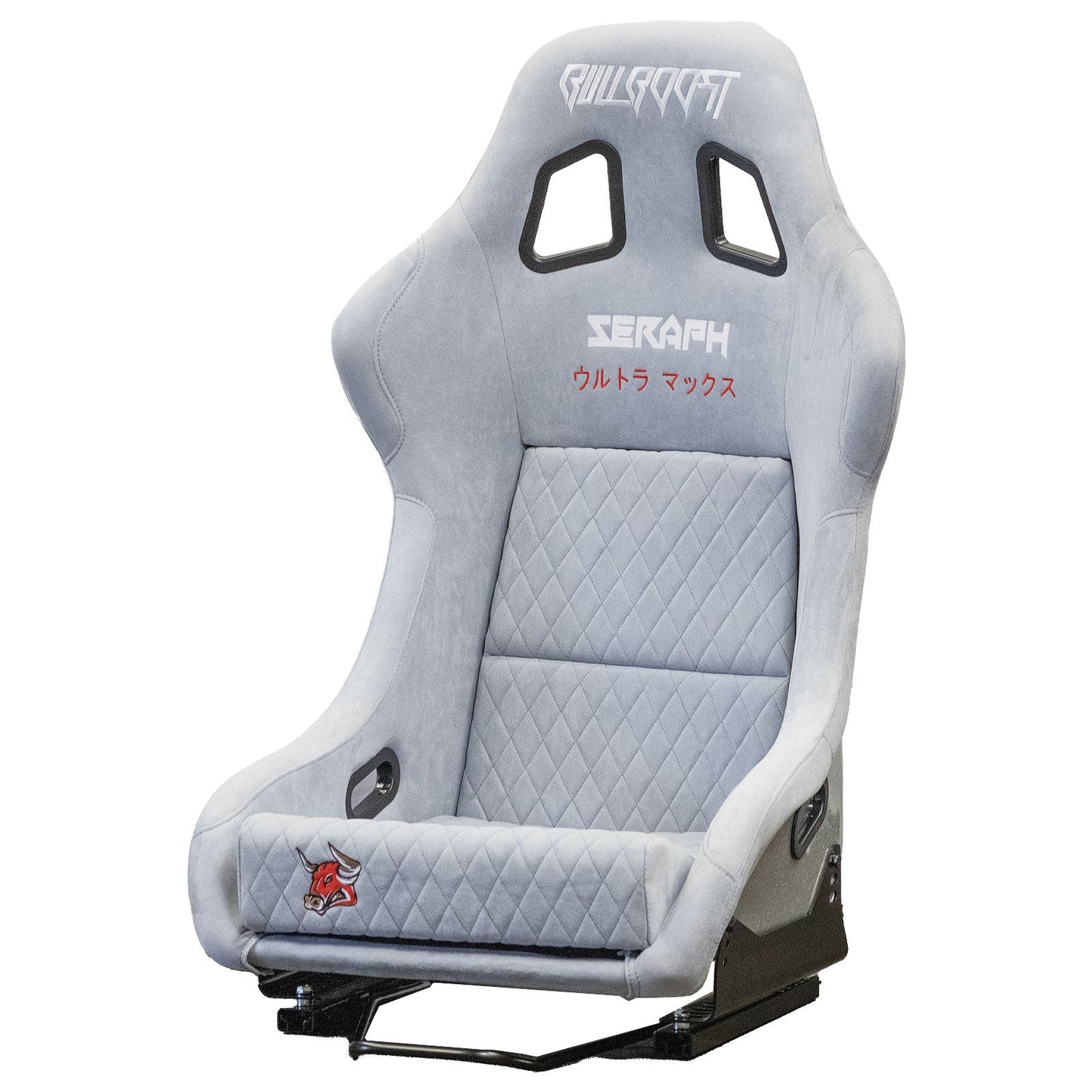 Bull Boost Adjustable Racing Lowered Ultra Max Bucket Seat w/ Seat Rails