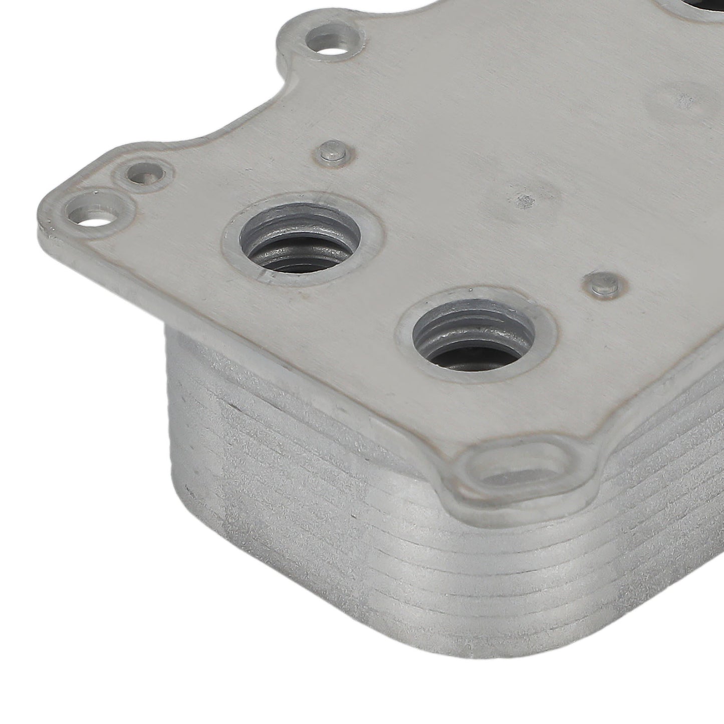 Silver Engine Oil Cooler compatible for Dodge Dart compatible for Fiat 500 1.4L 12-16 55236756 w/ Gasket