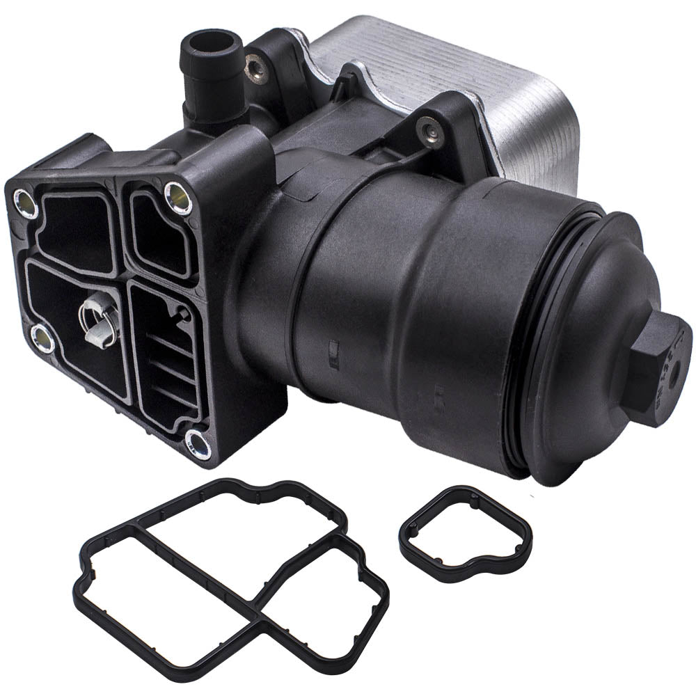 Engine Oil Filter Housing & Oil Cooler compatible For VW Passat  2009-2014 03L115389H