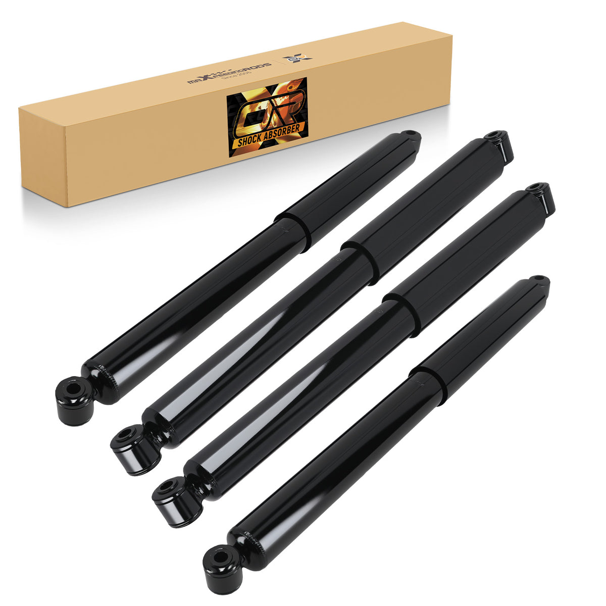 4pcs Suspension Rear Front Struts compatible For Ford F-250 4WD 1992-1997 5.0L 5.4L 5.8L