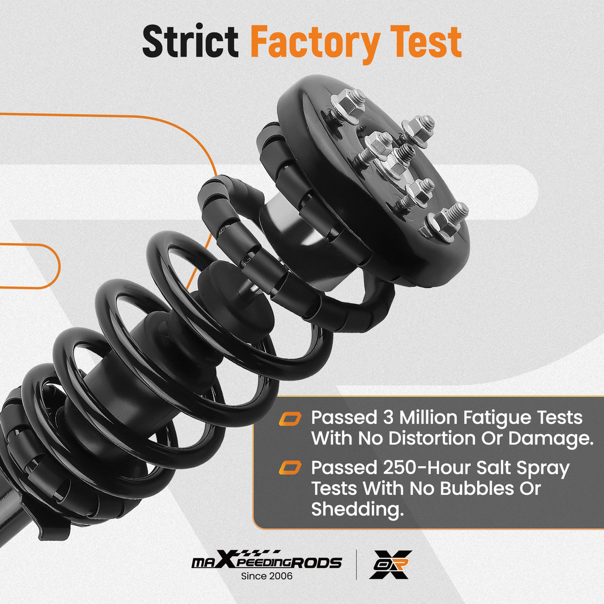 Front Complete Struts w/Sway Bar Links Compatible For Honda Accord 1998-2001 2002 2.3L 3.0L