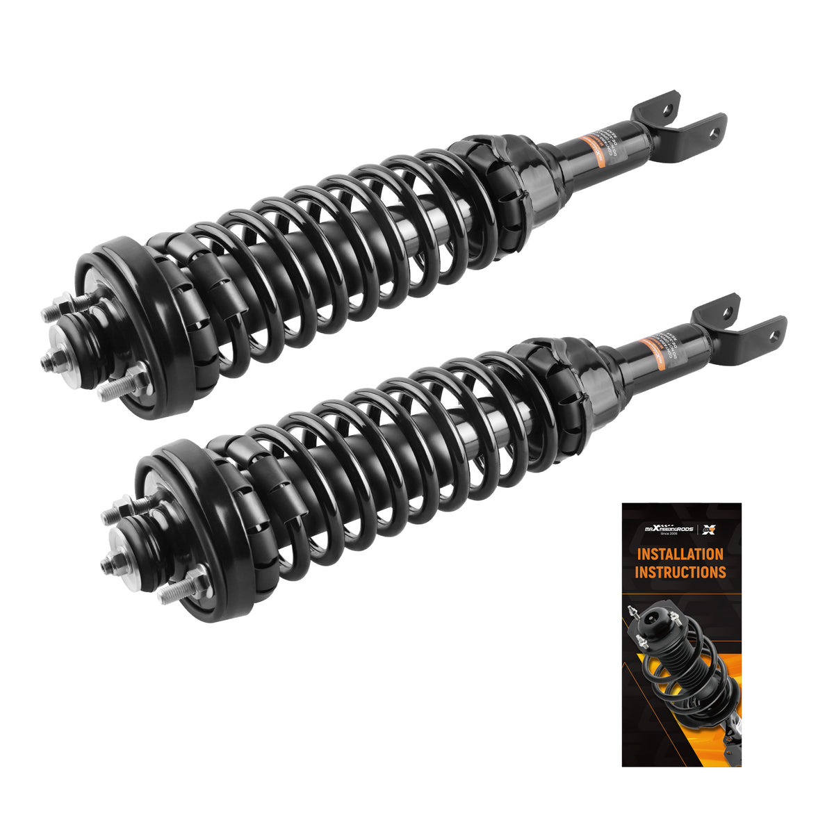 Rear Struts w/Coil Spring Assembly Compatible For Honda Civic 1996-2000 All Models