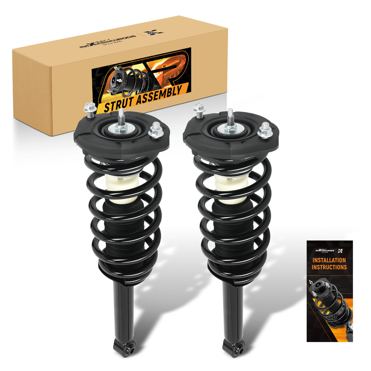 Quick Complete Rear Struts Assembly compatible For Infiniti I30 2000-2001 I35 2002-2004