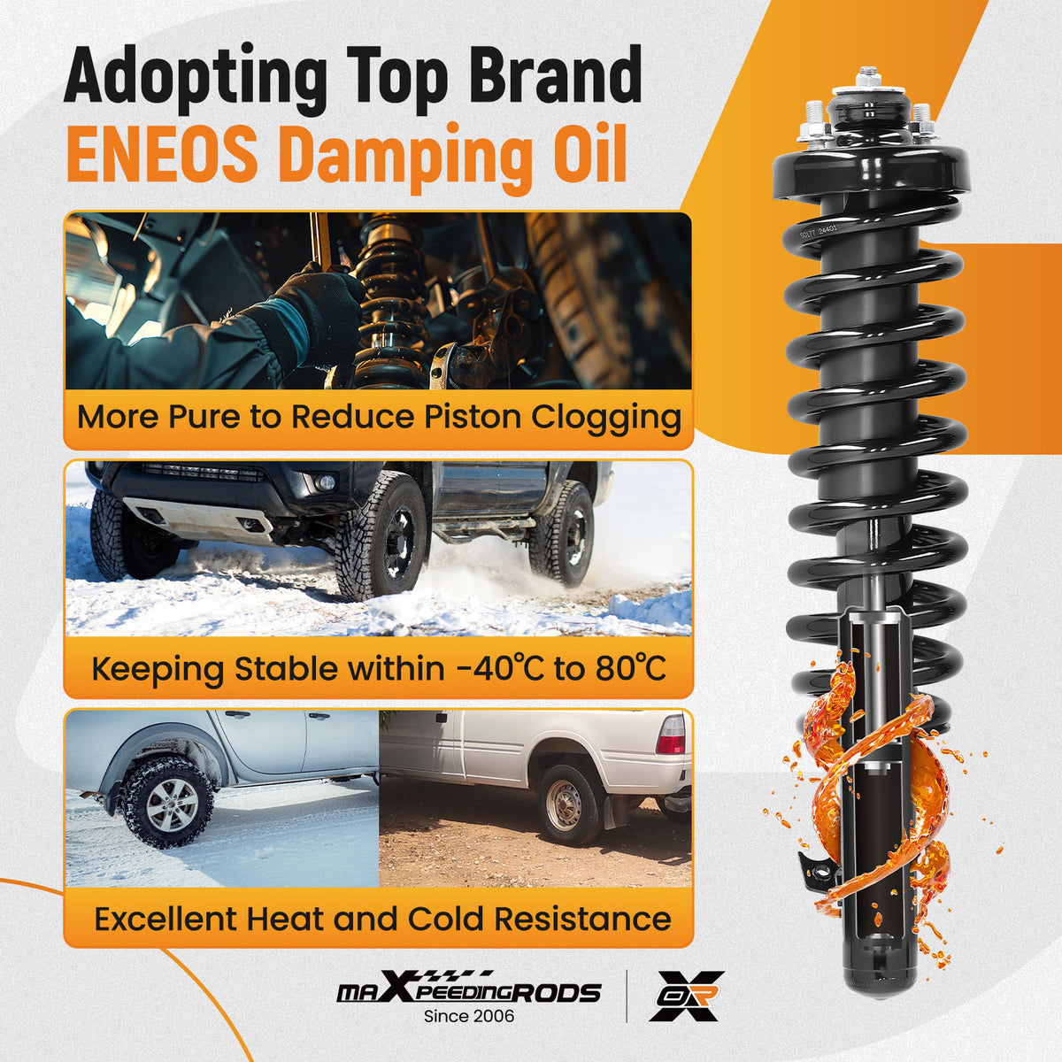 Compatible For Honda Civic 1992-1995 OE Replacement Strut Assembly