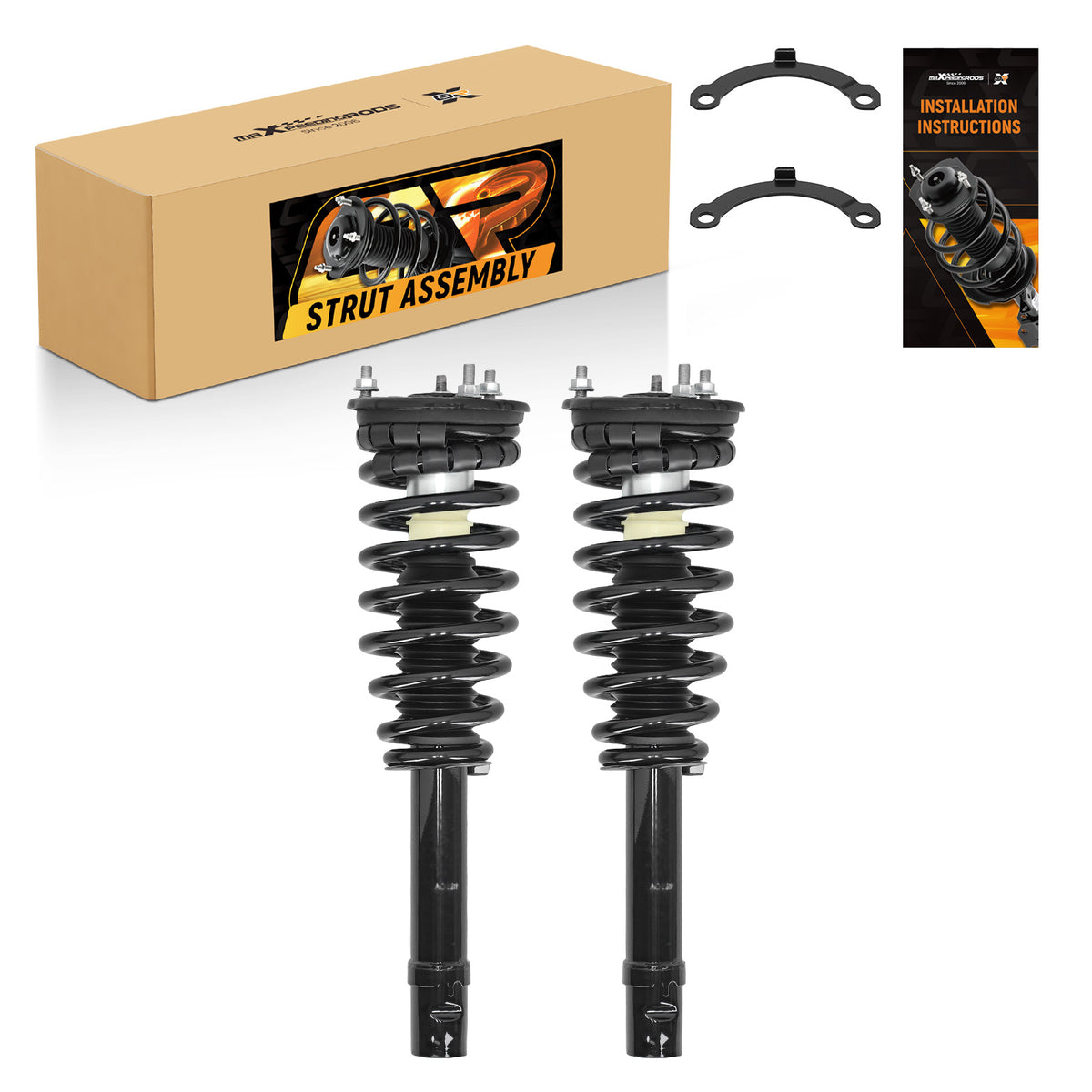 2pcs Front Struts w/Springs Suspension compatible For Kia Optima Magentis 2001 - 2006